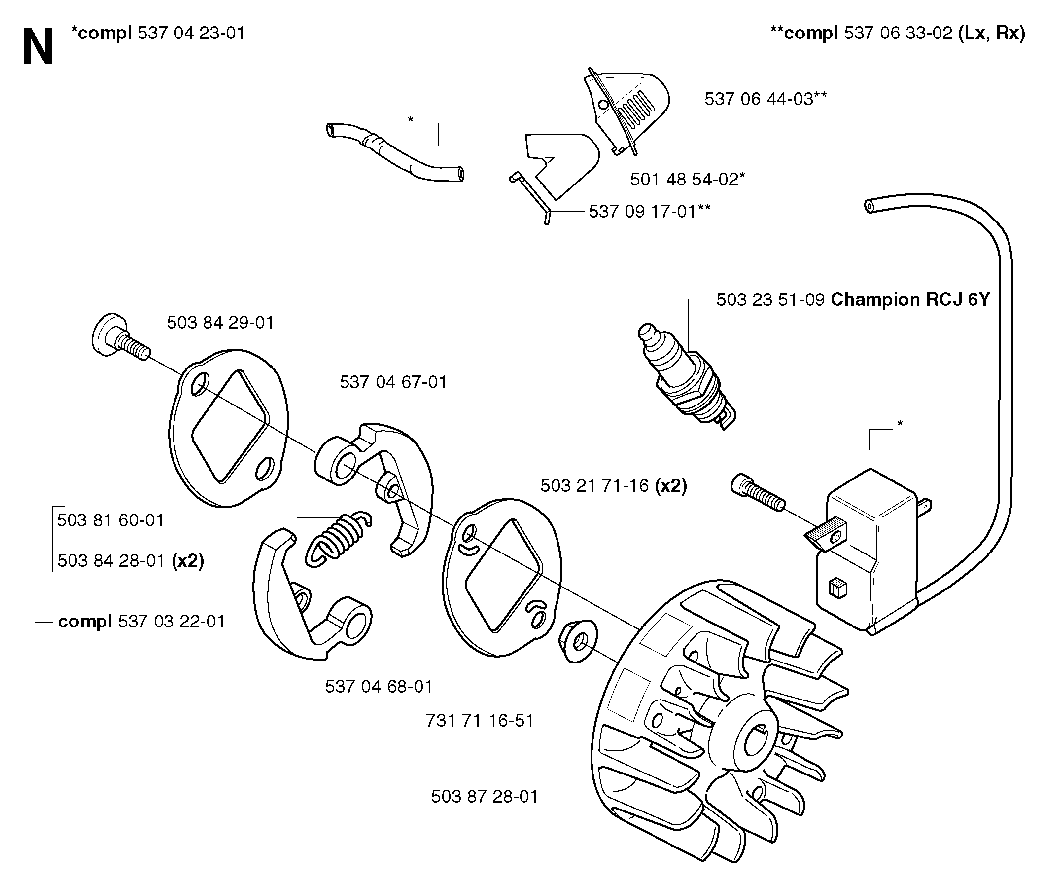 IGNITION SYSTEM & CLUTCH