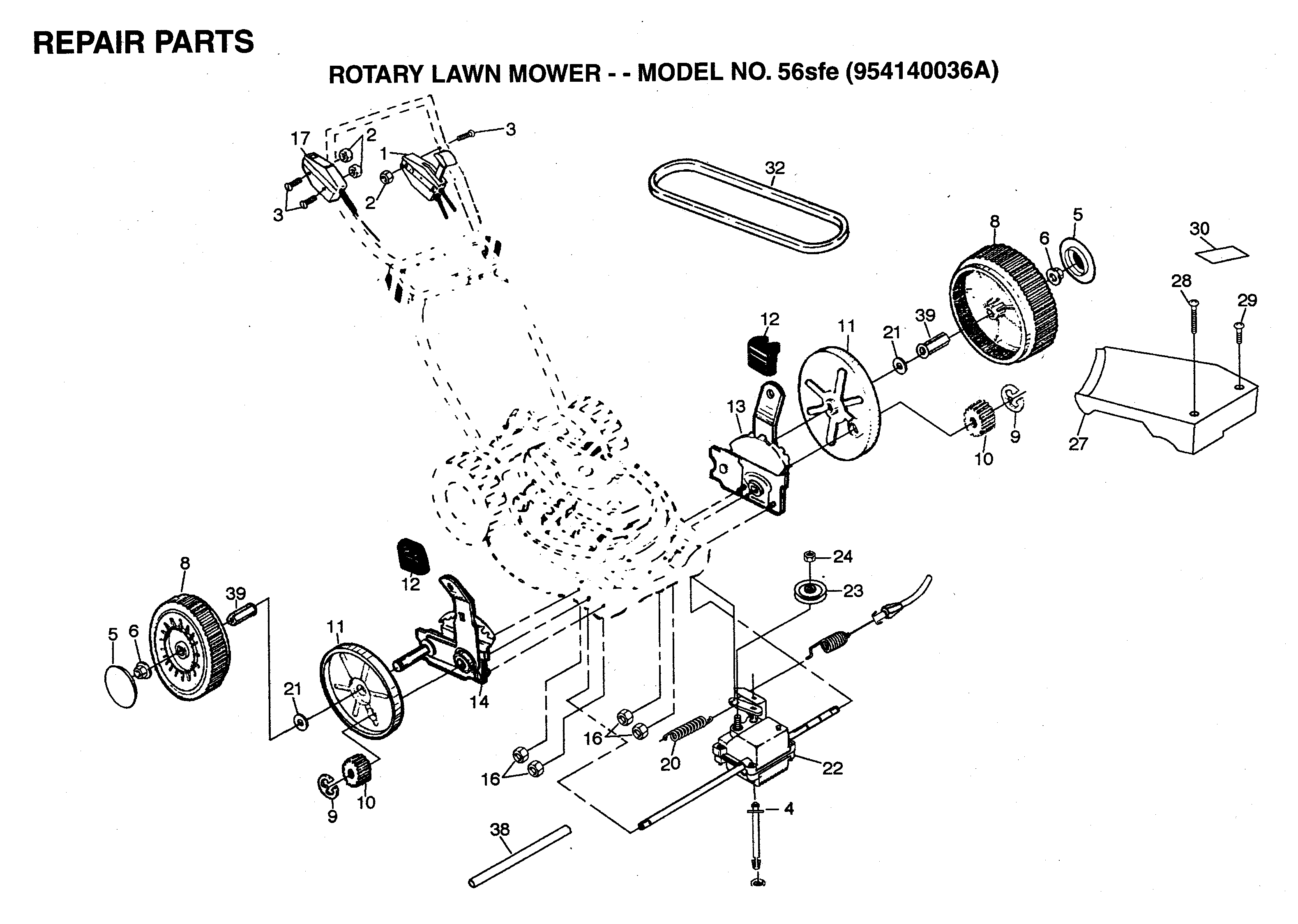 REPAIR PARTS