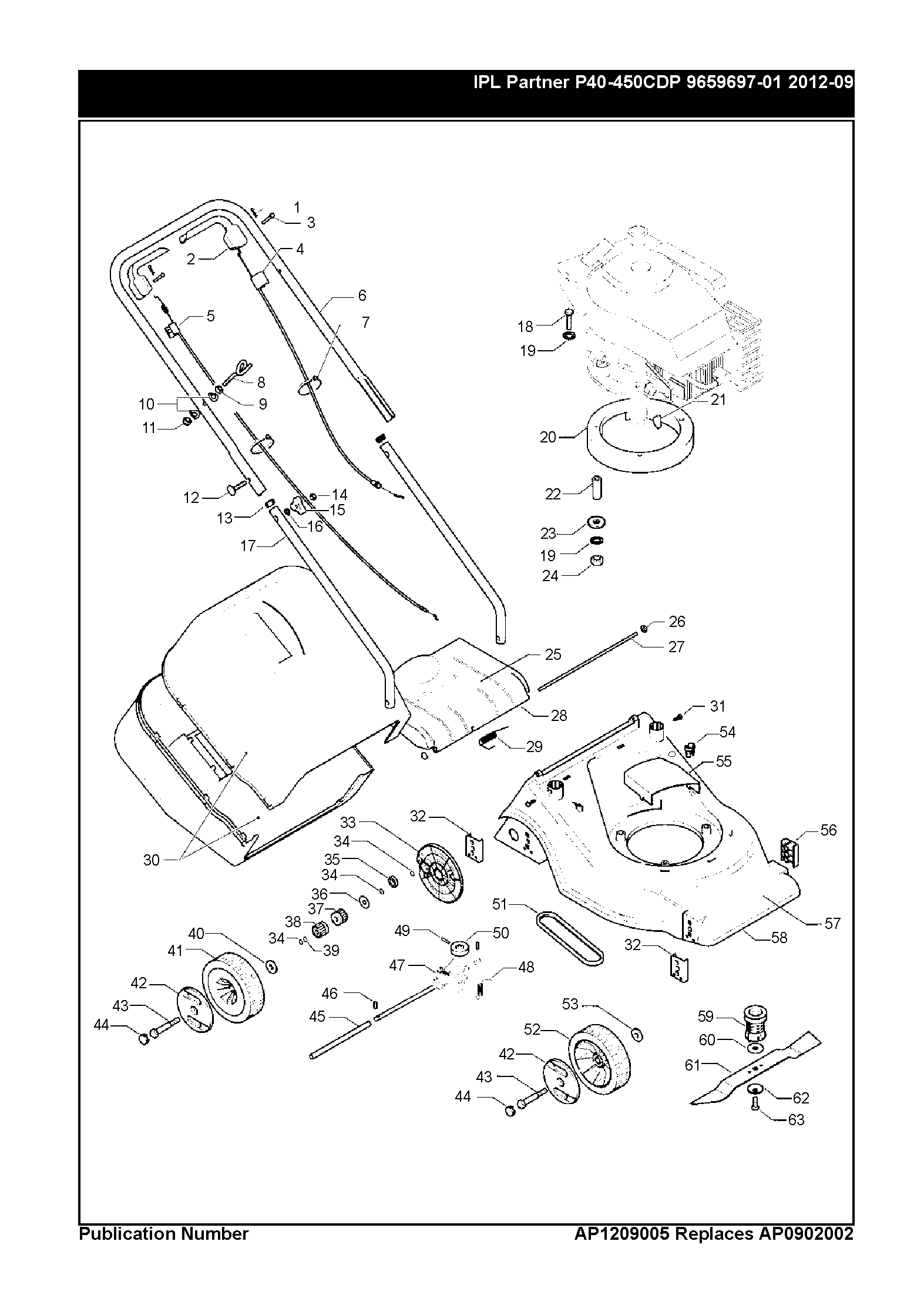 MOWER DECK / CUTTING DECK