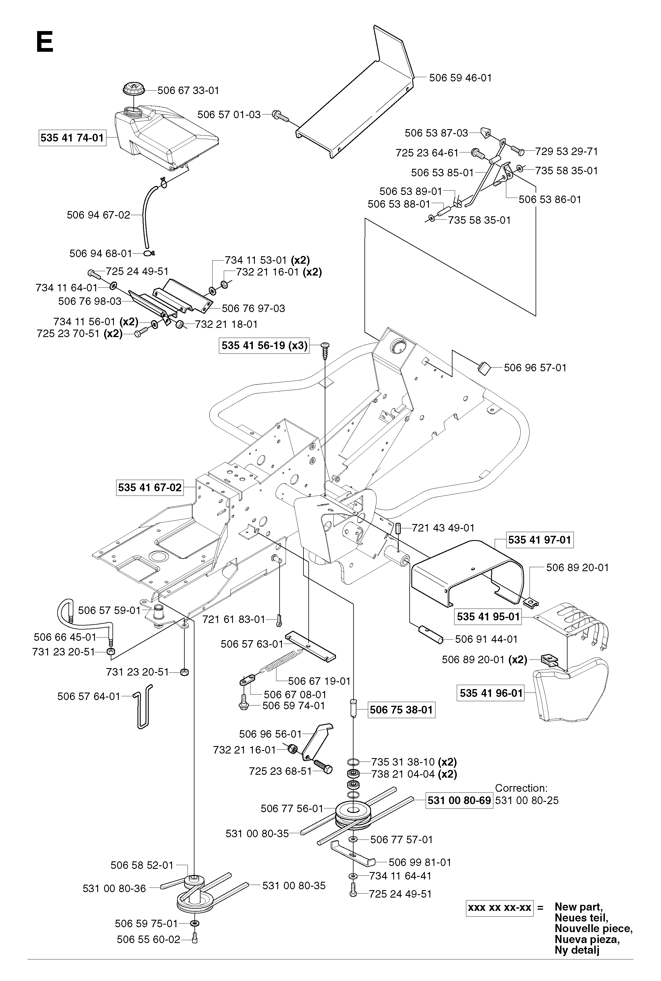 MOWER DECK / CUTTING DECK