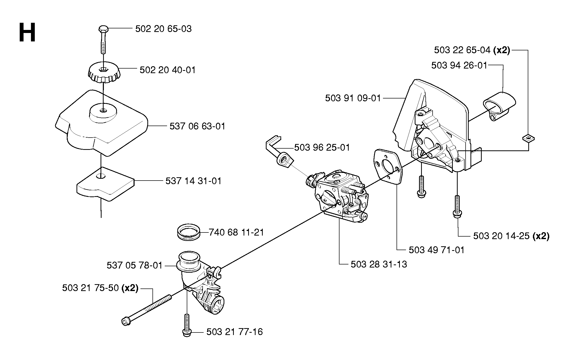 CARBURETOR & AIR FILTER