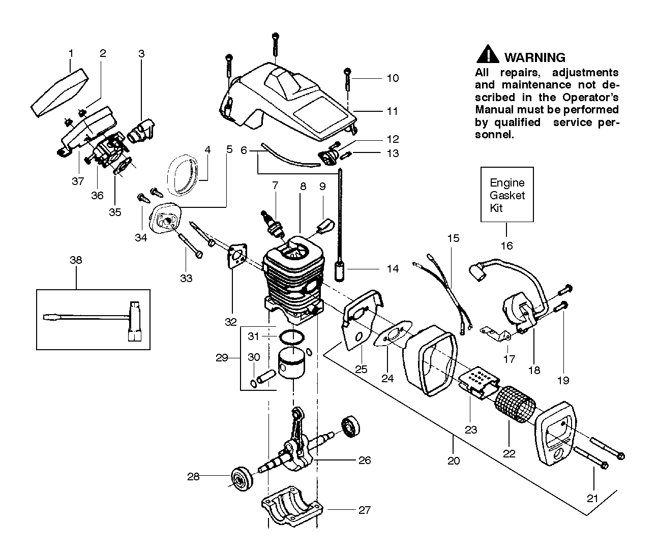 MOWER LIFT / DECK LIFT