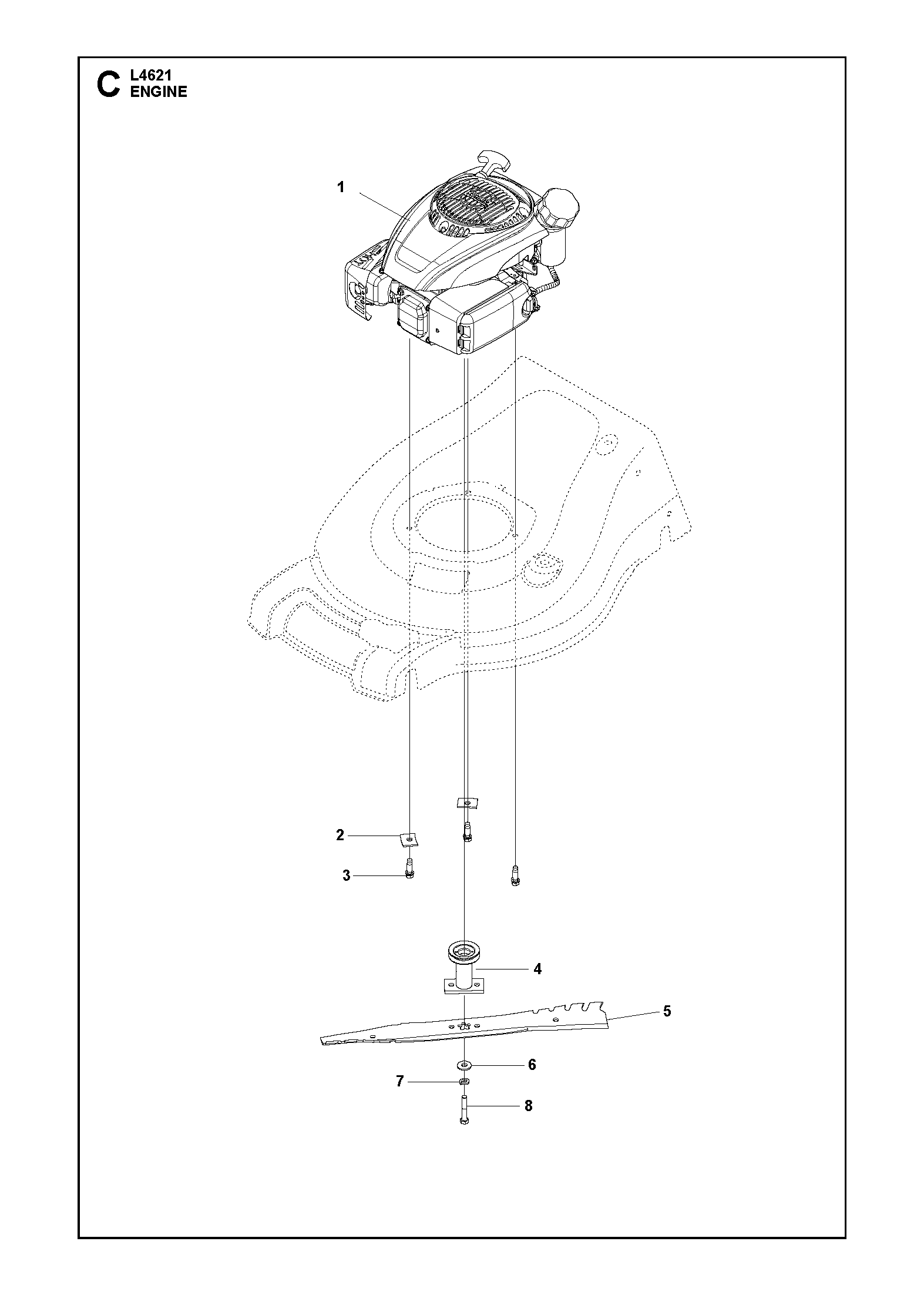 MOWER DECK / CUTTING DECK