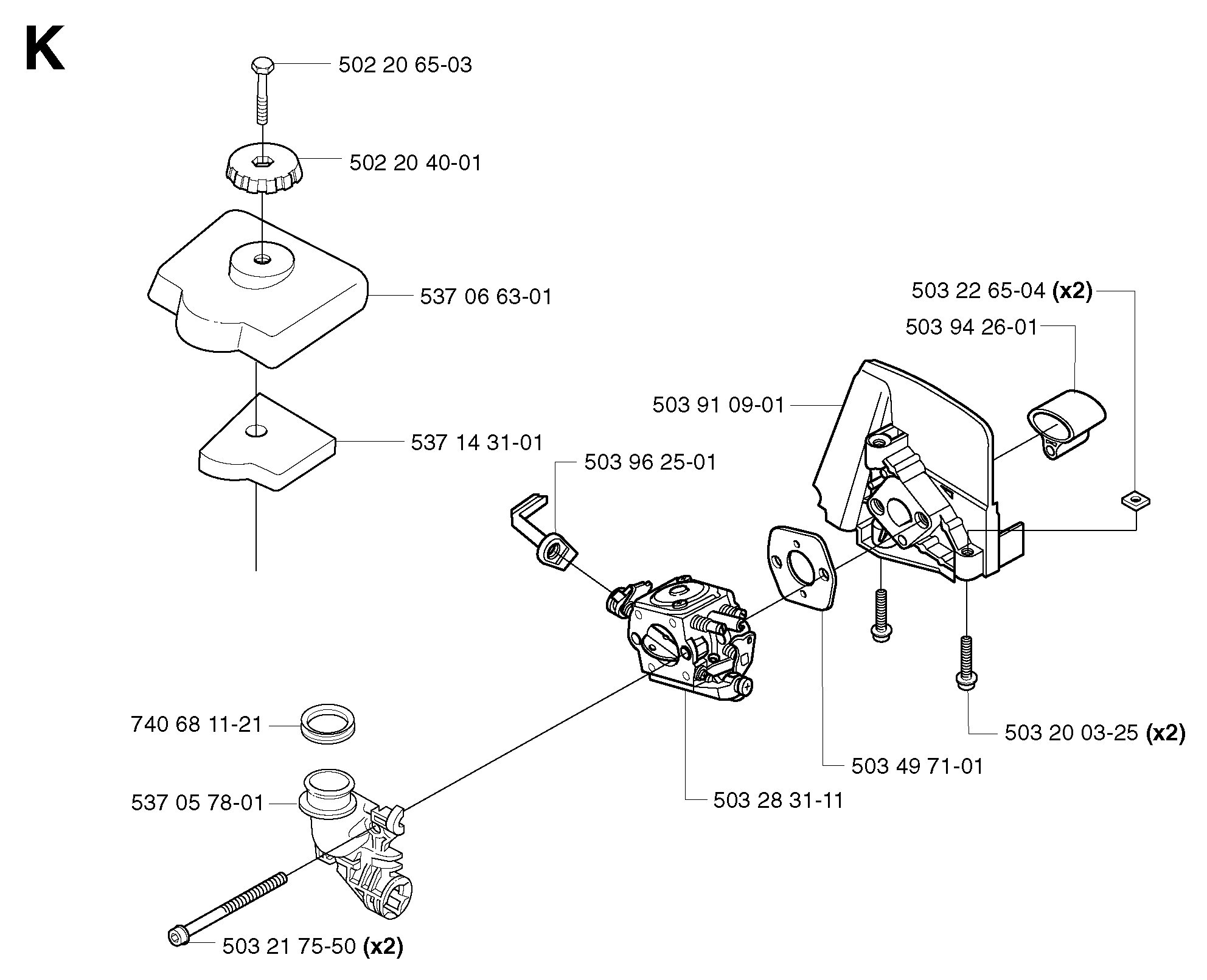 CARBURETOR & AIR FILTER