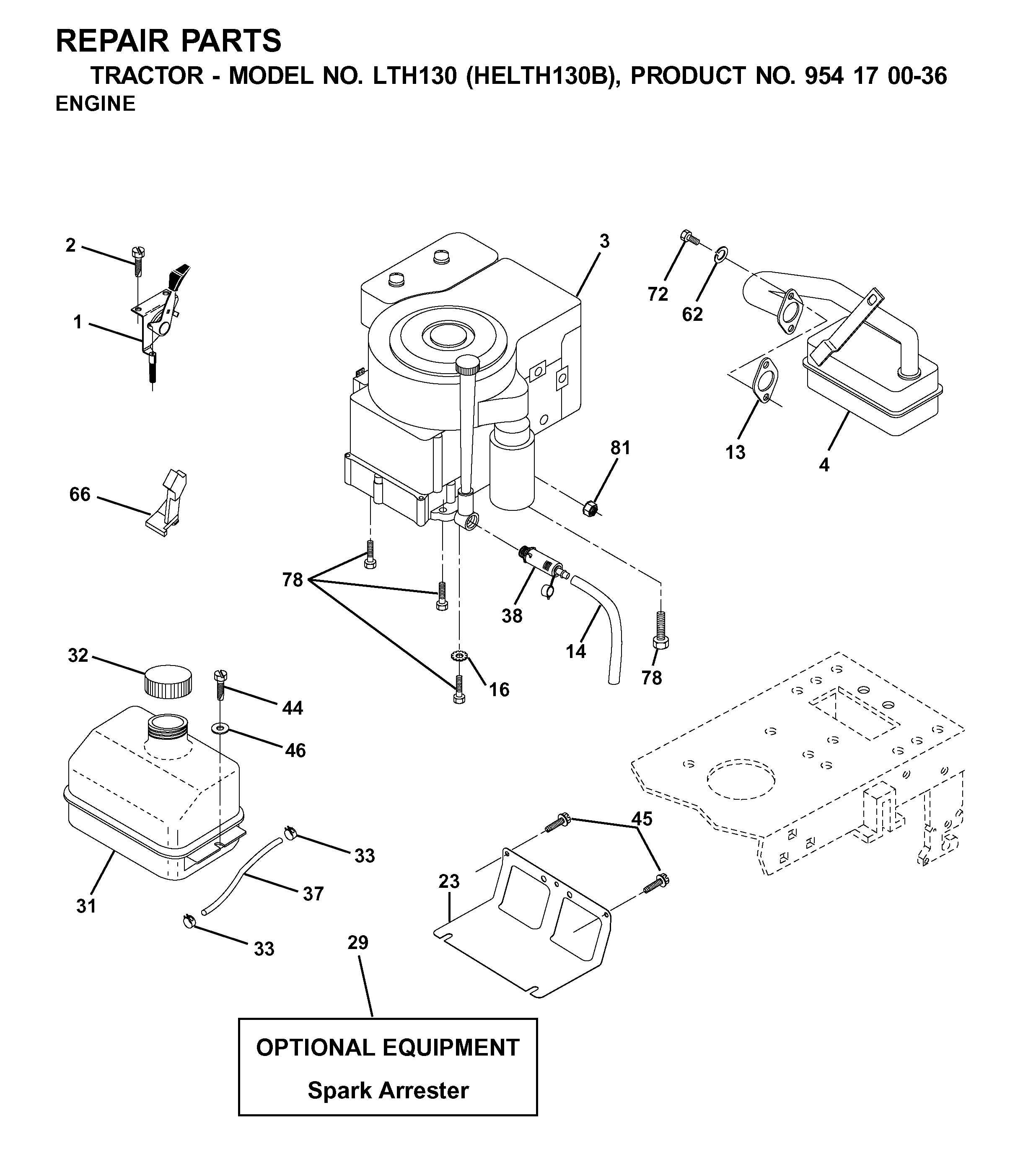 ENGINE & CUTTING EQUIPMENT