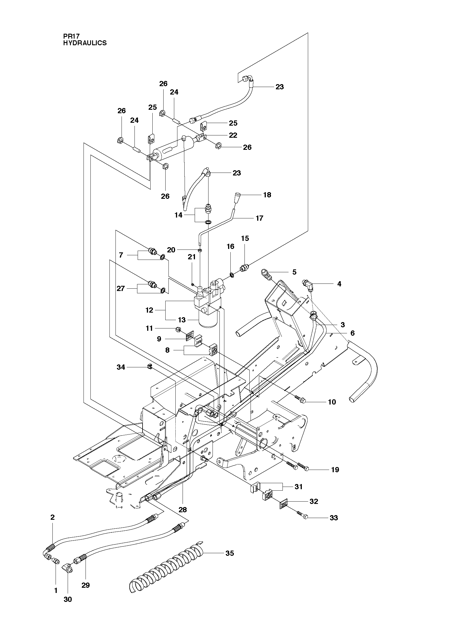 HYDRAULIC FRAME