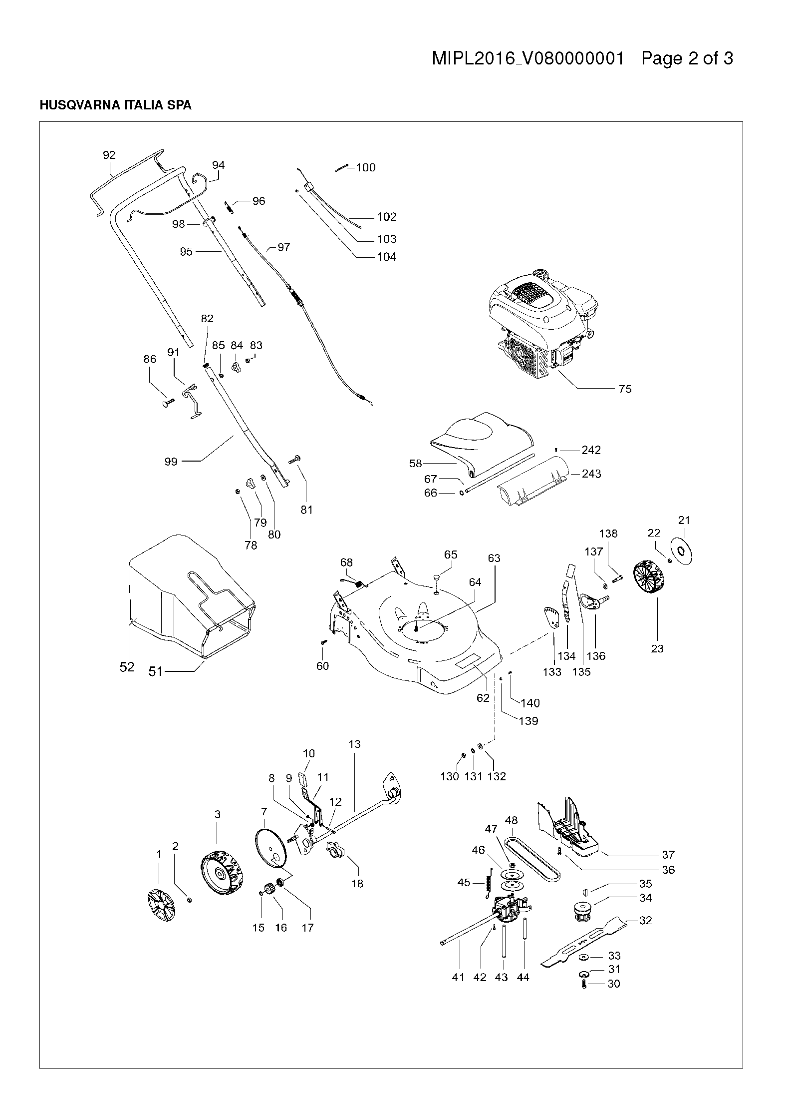 MOWER DECK / CUTTING DECK