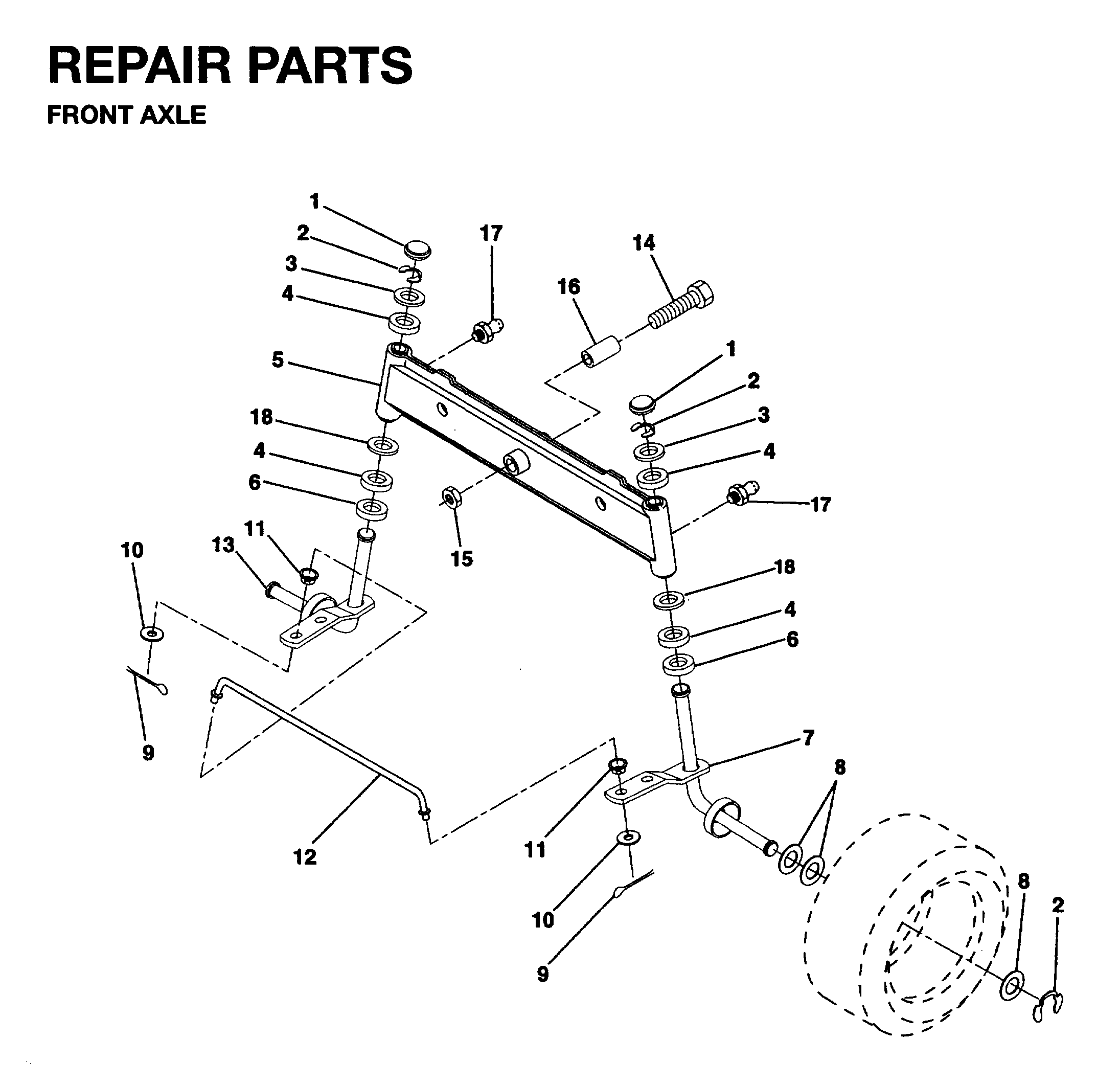 FRONT AXLE 