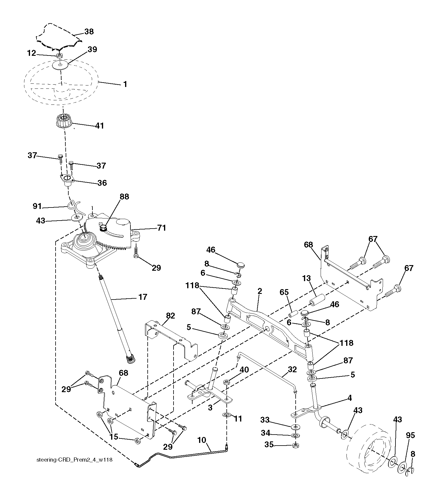 MOWER LIFT / DECK LIFT