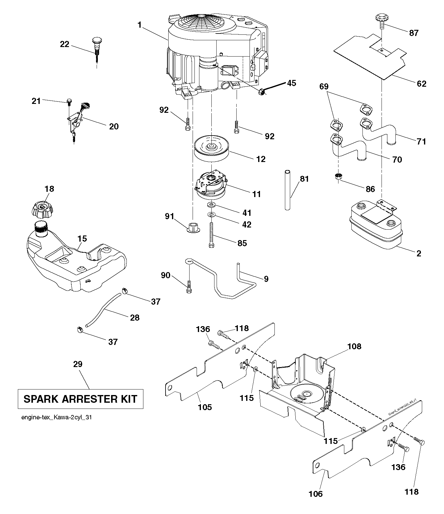 MOWER DECK / CUTTING DECK