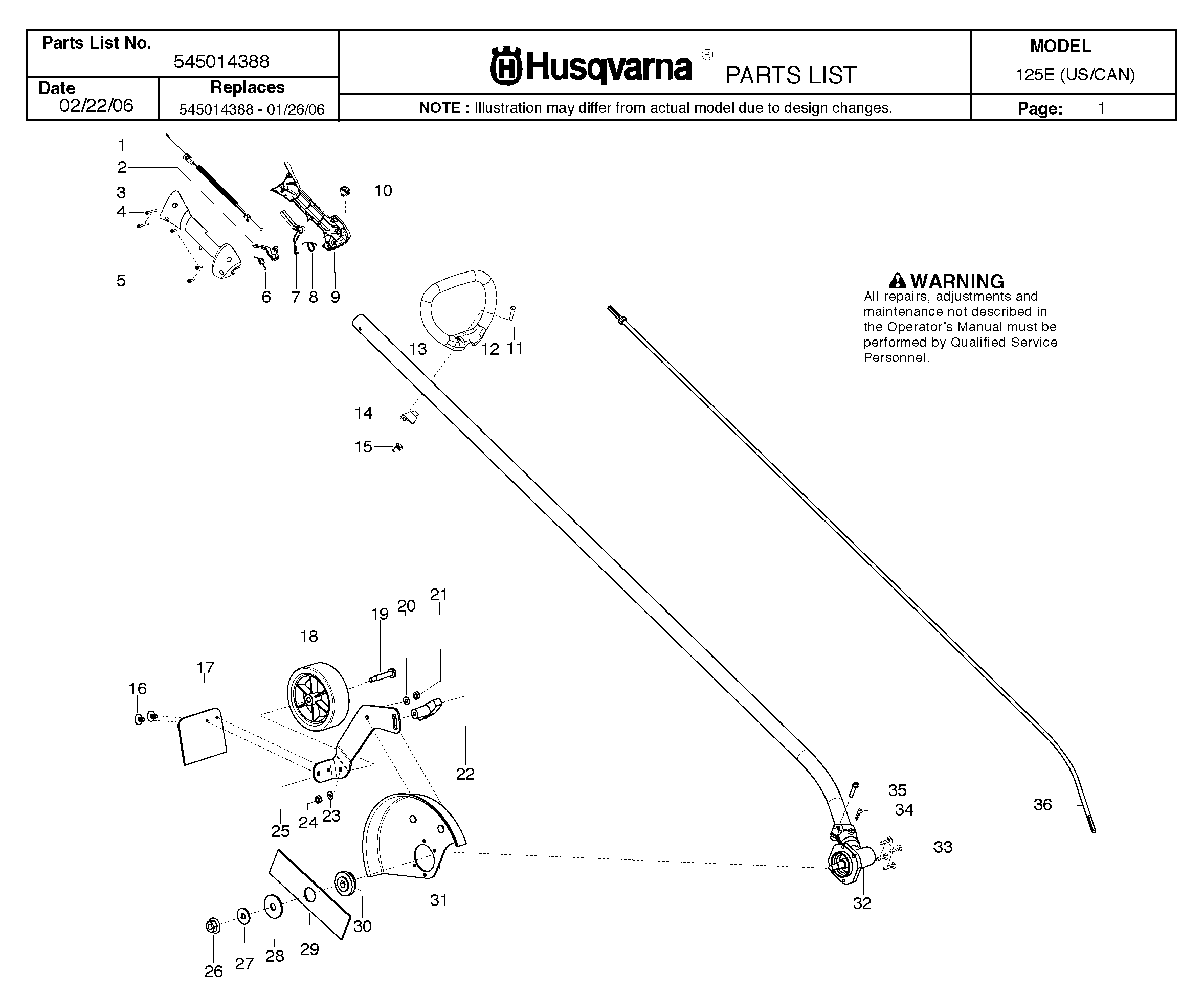 SHAFT & HANDLE