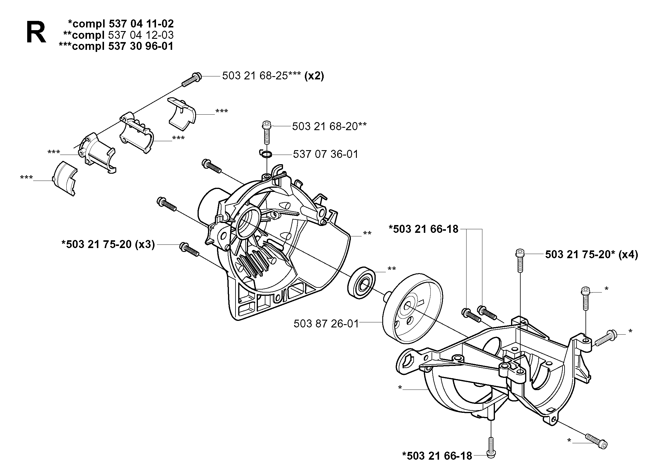 CRANKCASE & CLUTCHDRUM