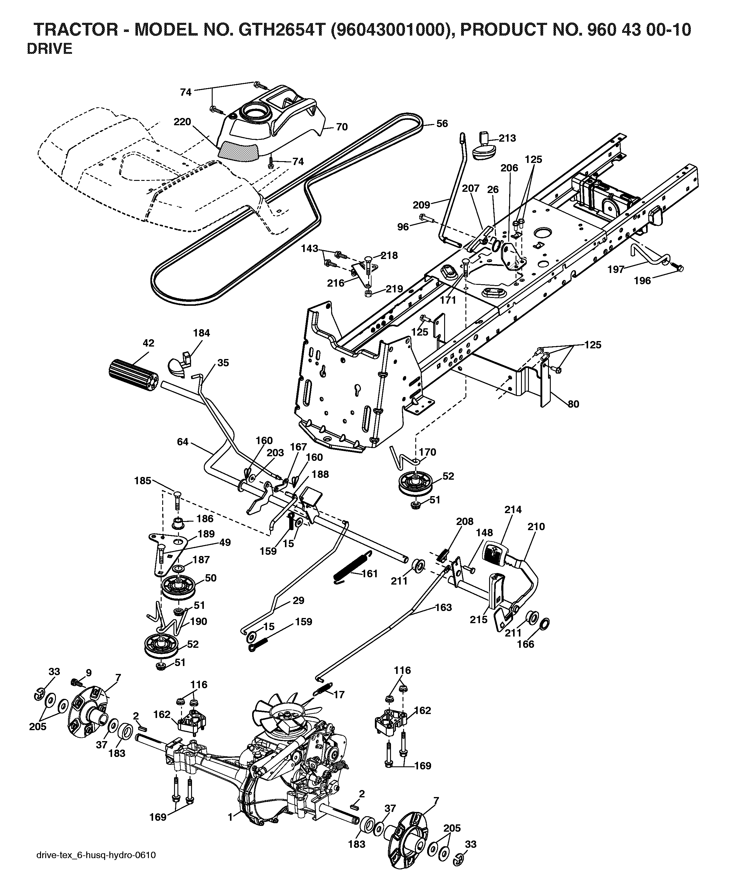 MOWER DECK / CUTTING DECK