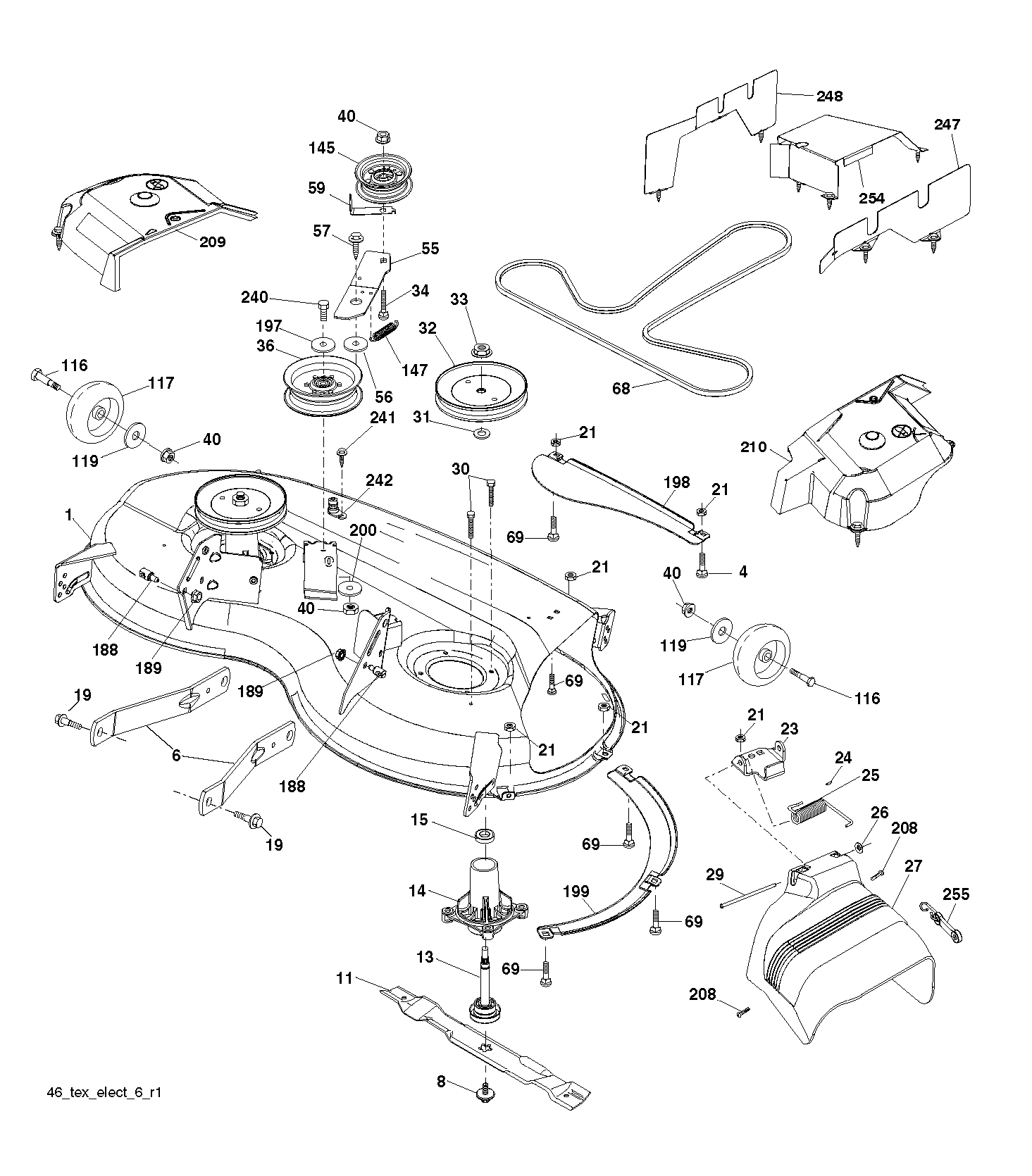 MOWER DECK / CUTTING DECK