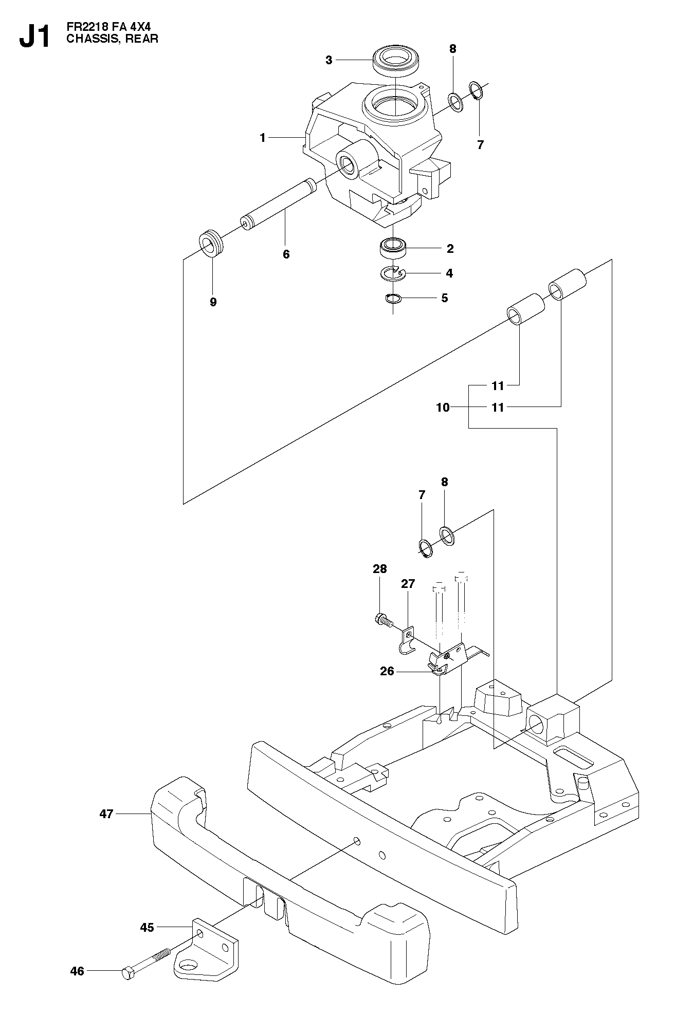 CHASSIS, ENGINE & PULLEYS