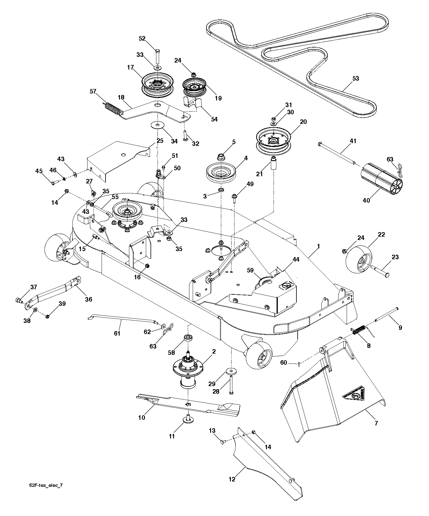 MOWER DECK / CUTTING DECK