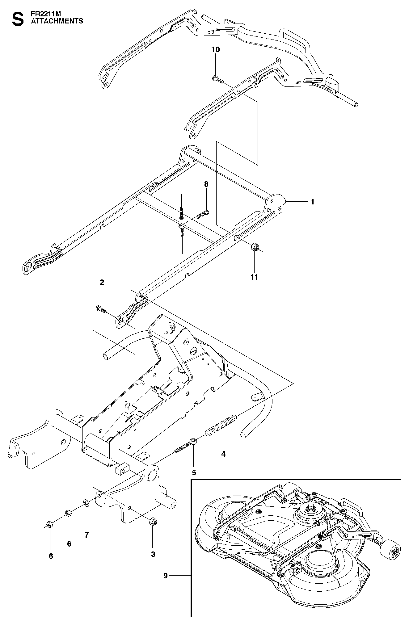 MOWER DECK / CUTTING DECK