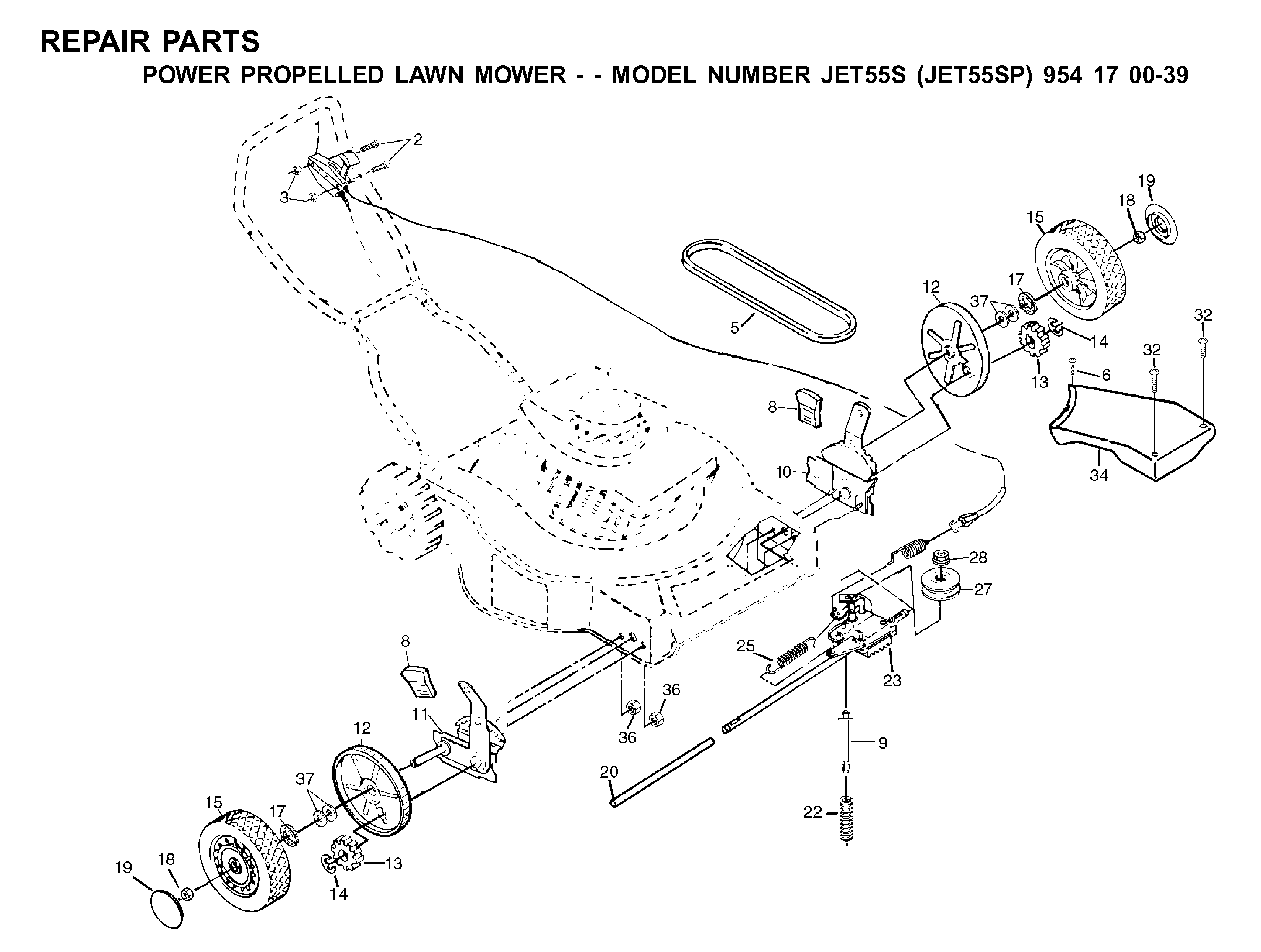 MOWER LIFT / DECK LIFT