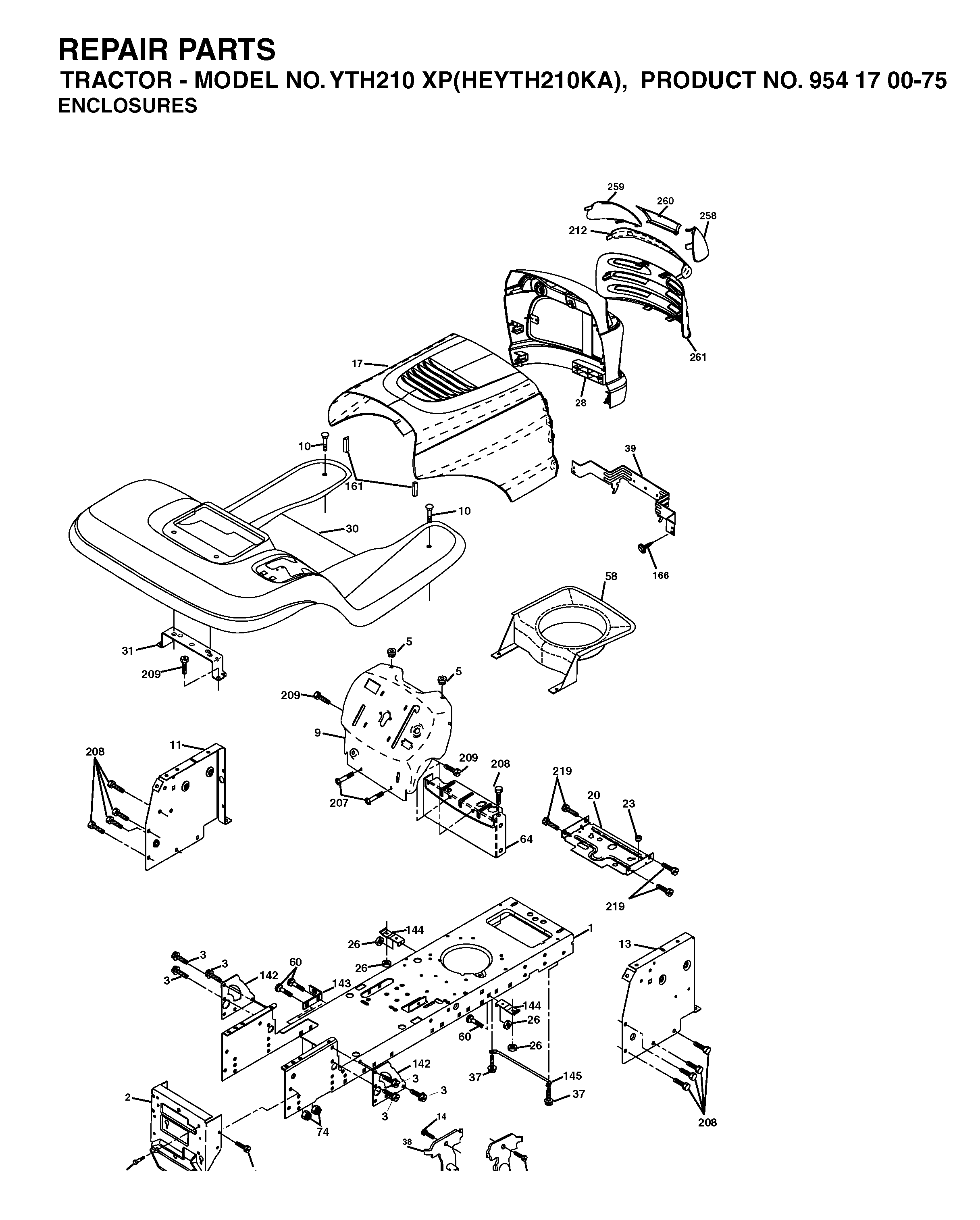 MOWER DECK / CUTTING DECK