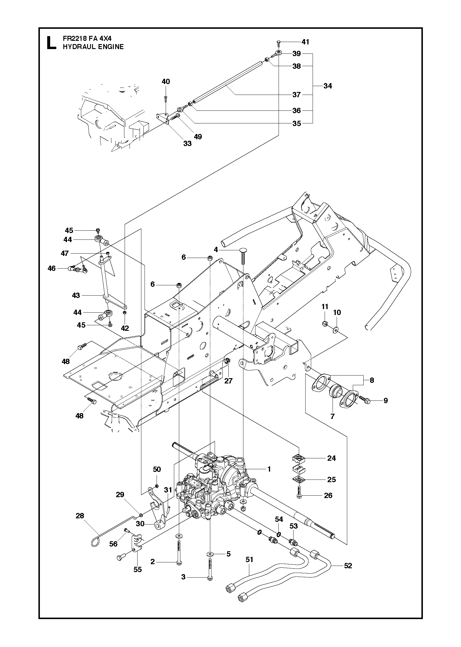 HYDRAULIC PUMP - MOTOR
