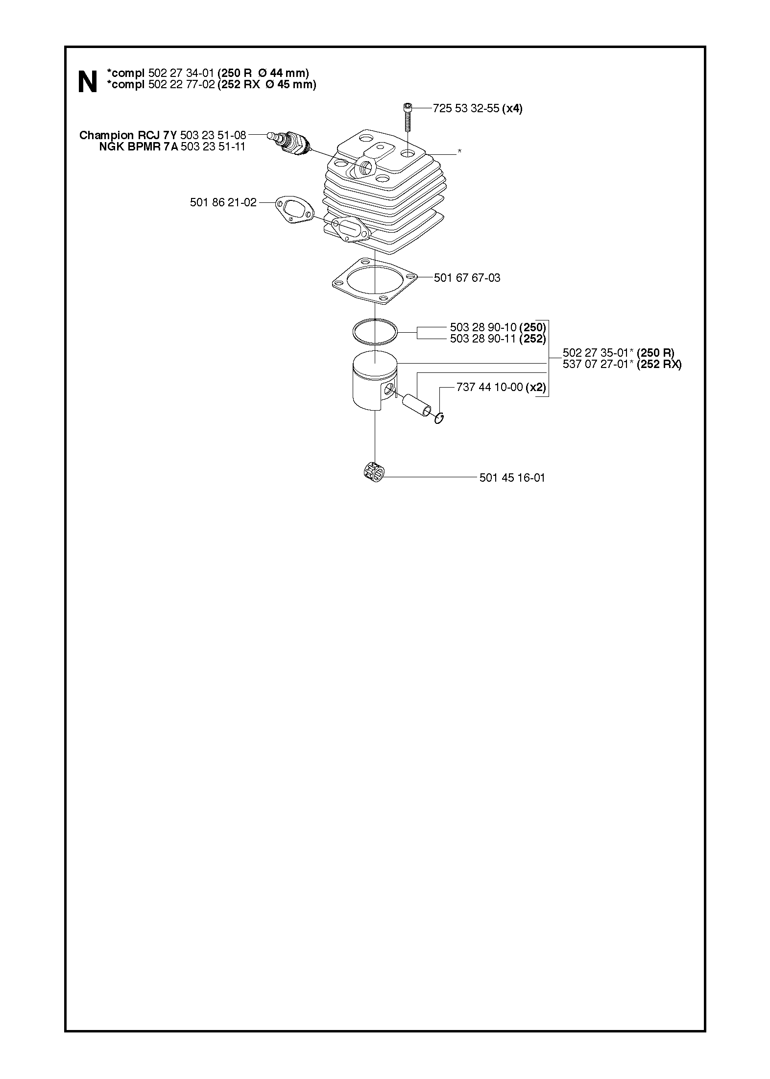 CYLINDER PISTON