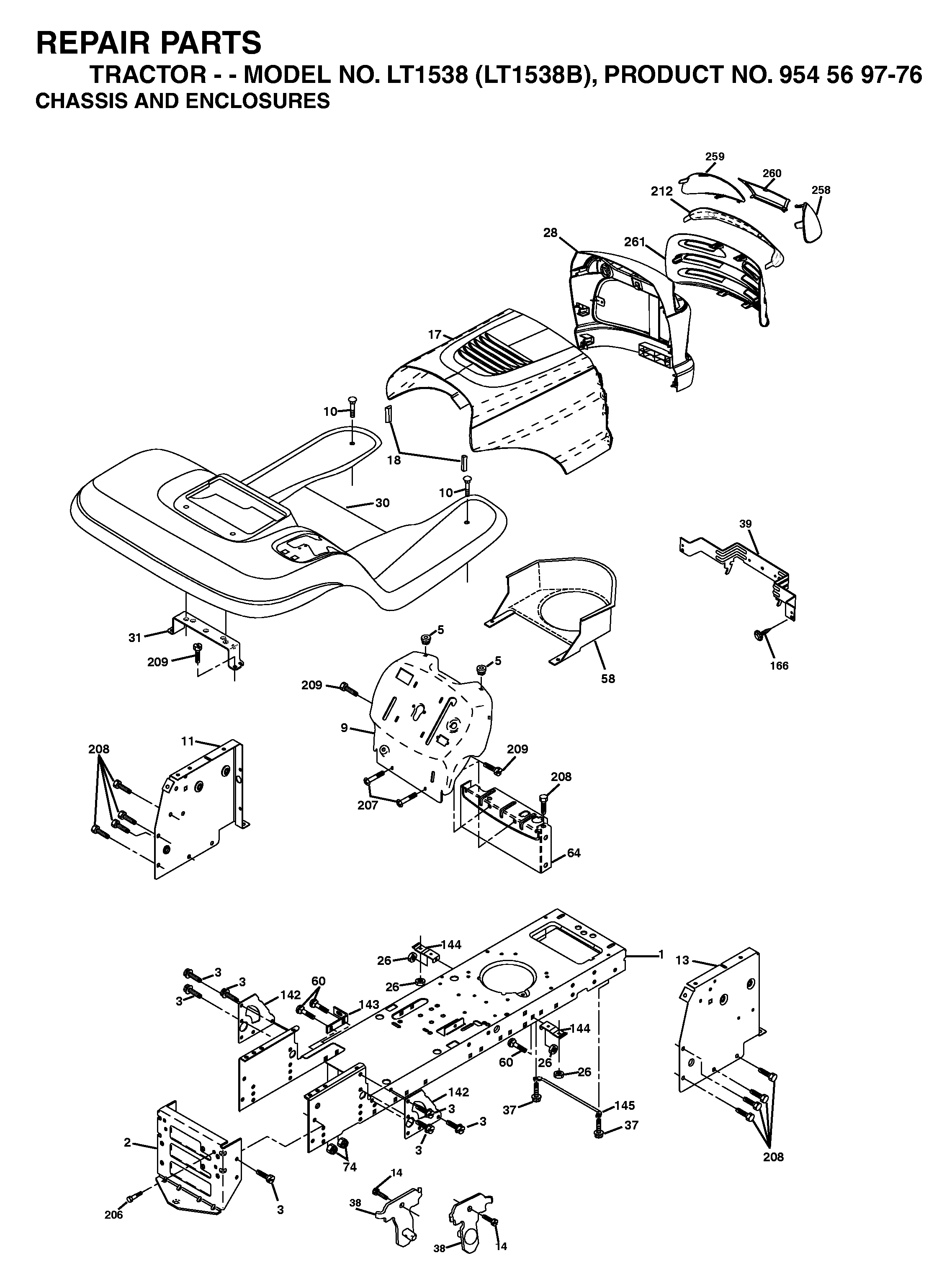 MOWER DECK / CUTTING DECK