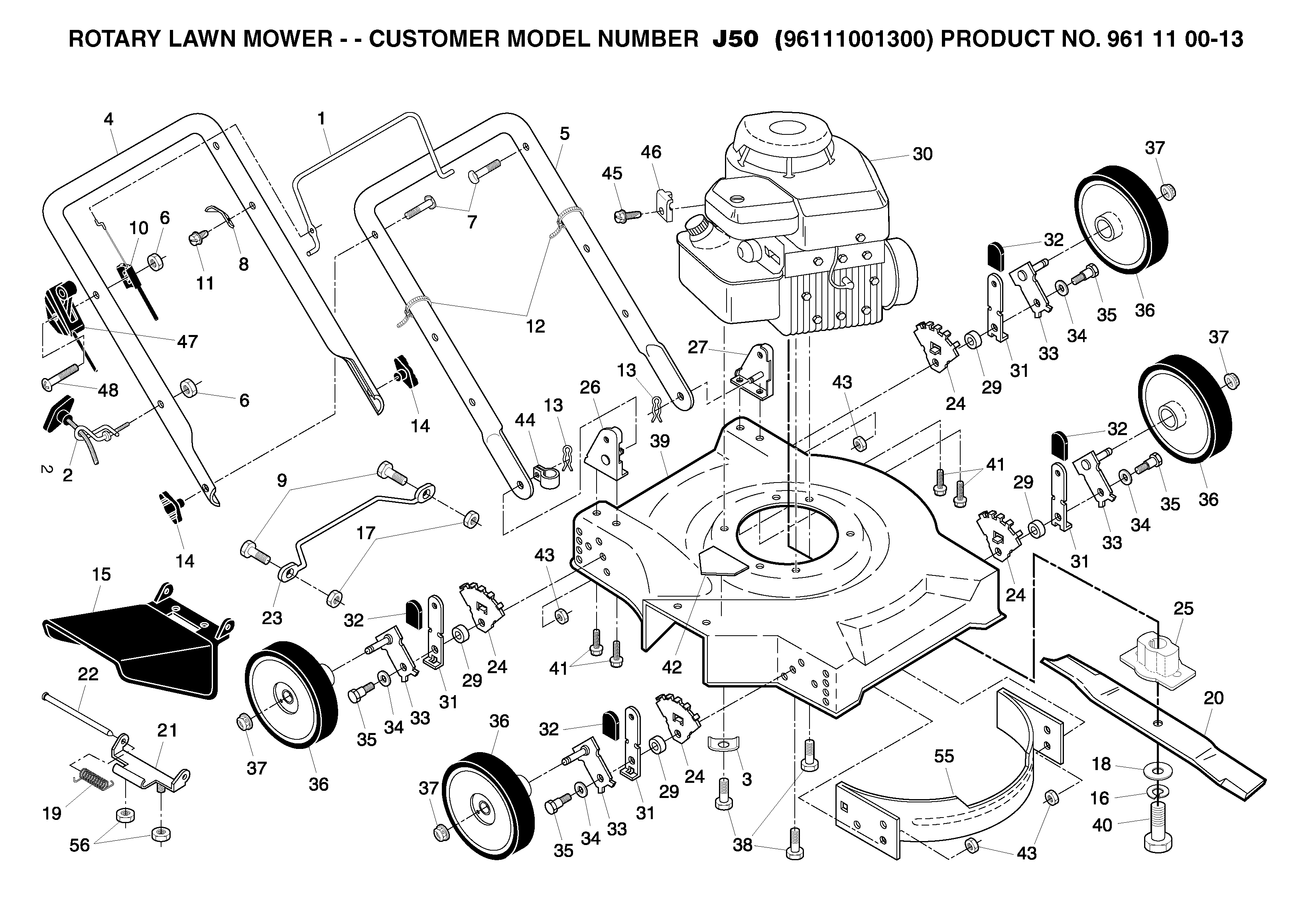 MOWER LIFT / DECK LIFT