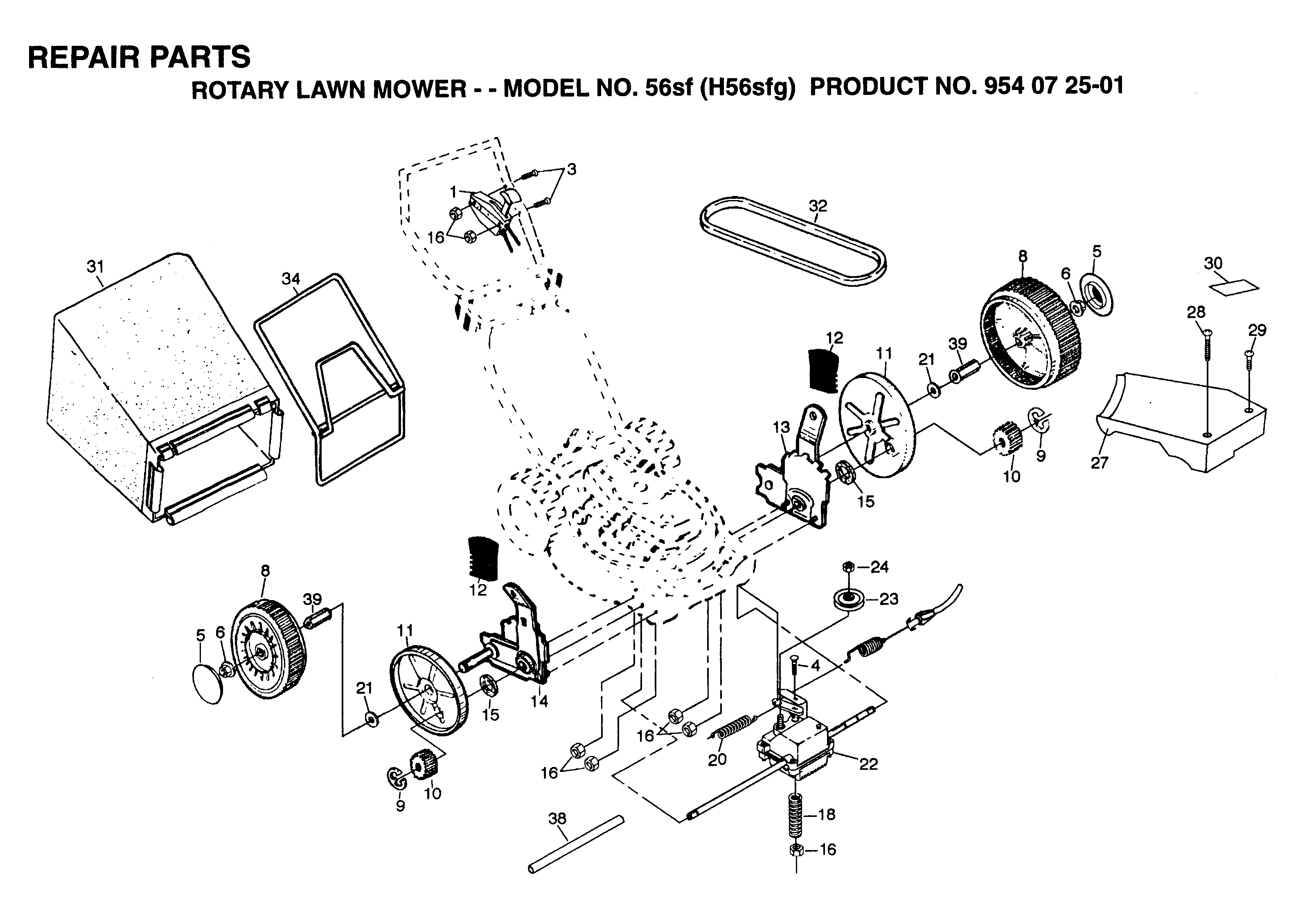 REPAIR PARTS