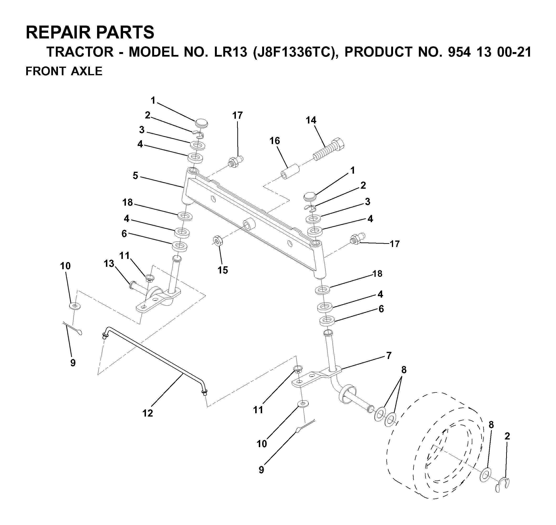 FRONT AXLE 