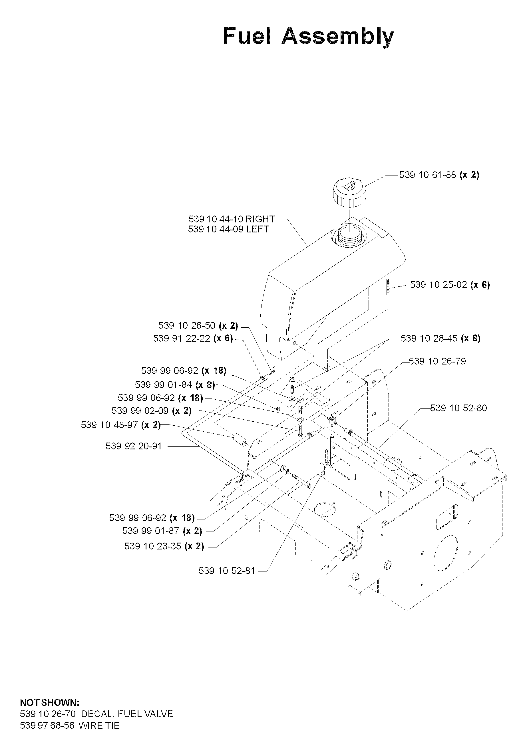 MOWER DECK / CUTTING DECK