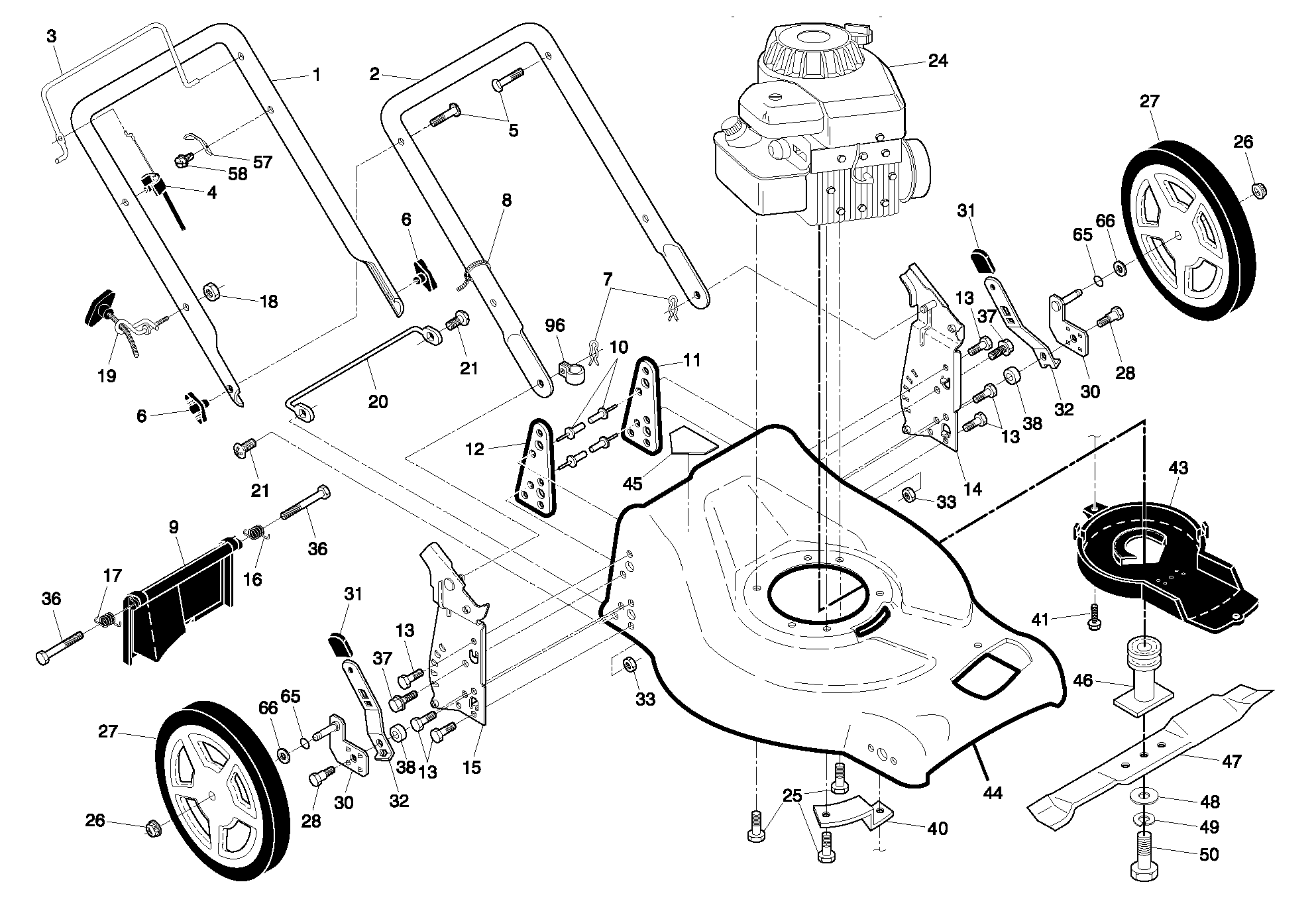 MOWER DECK / CUTTING DECK