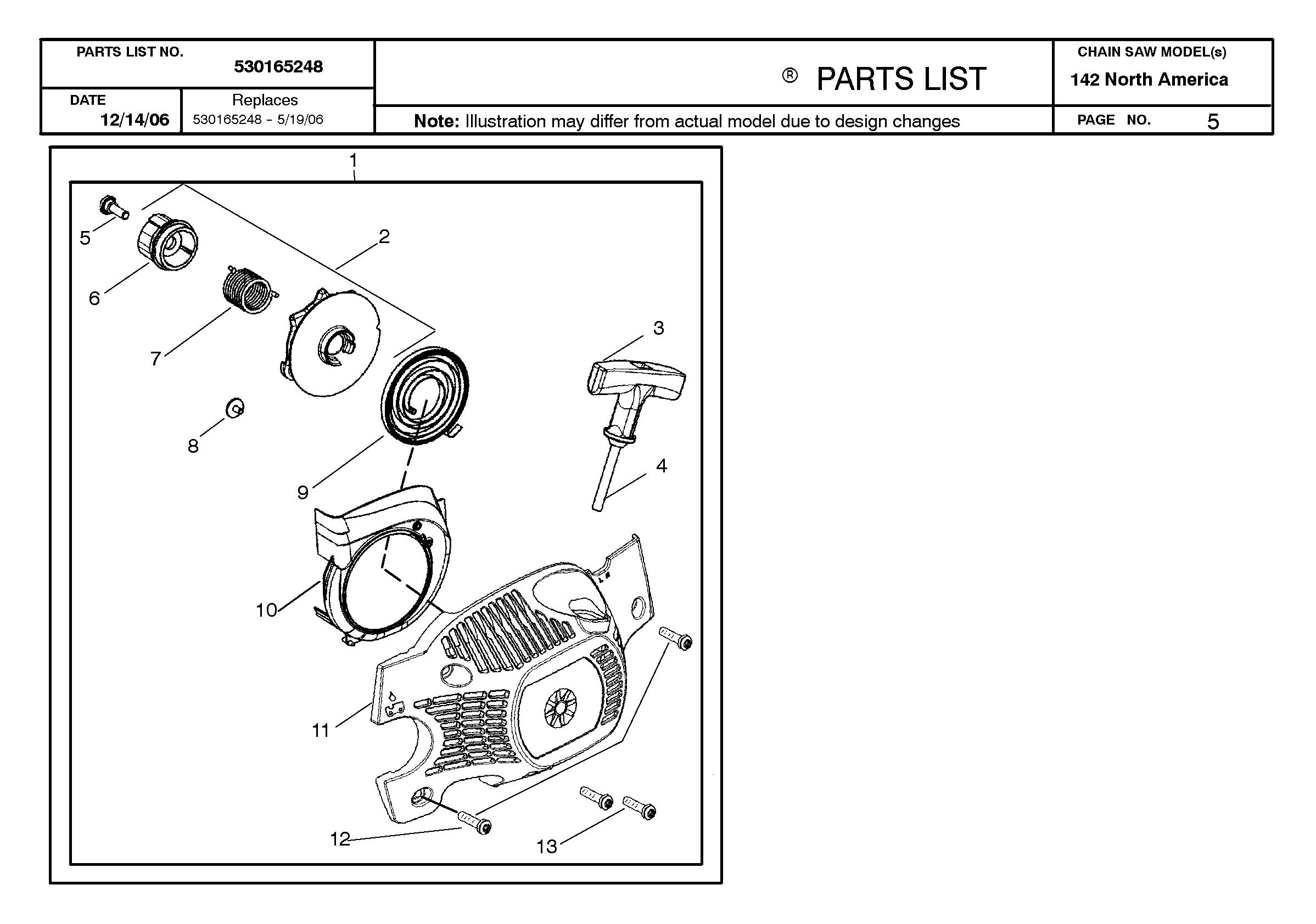 MOWER LIFT LEVER