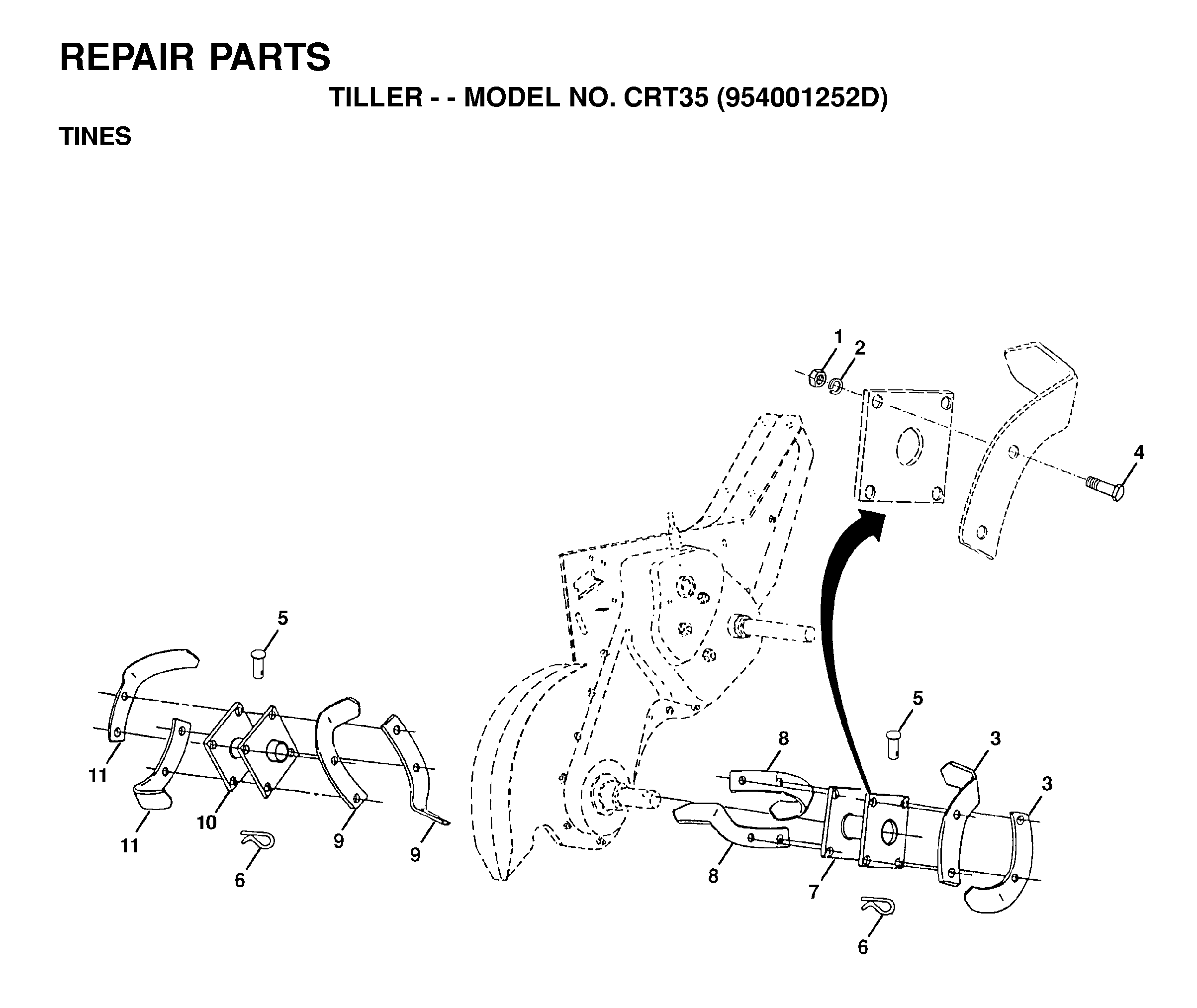 TINE ASSEMBLY