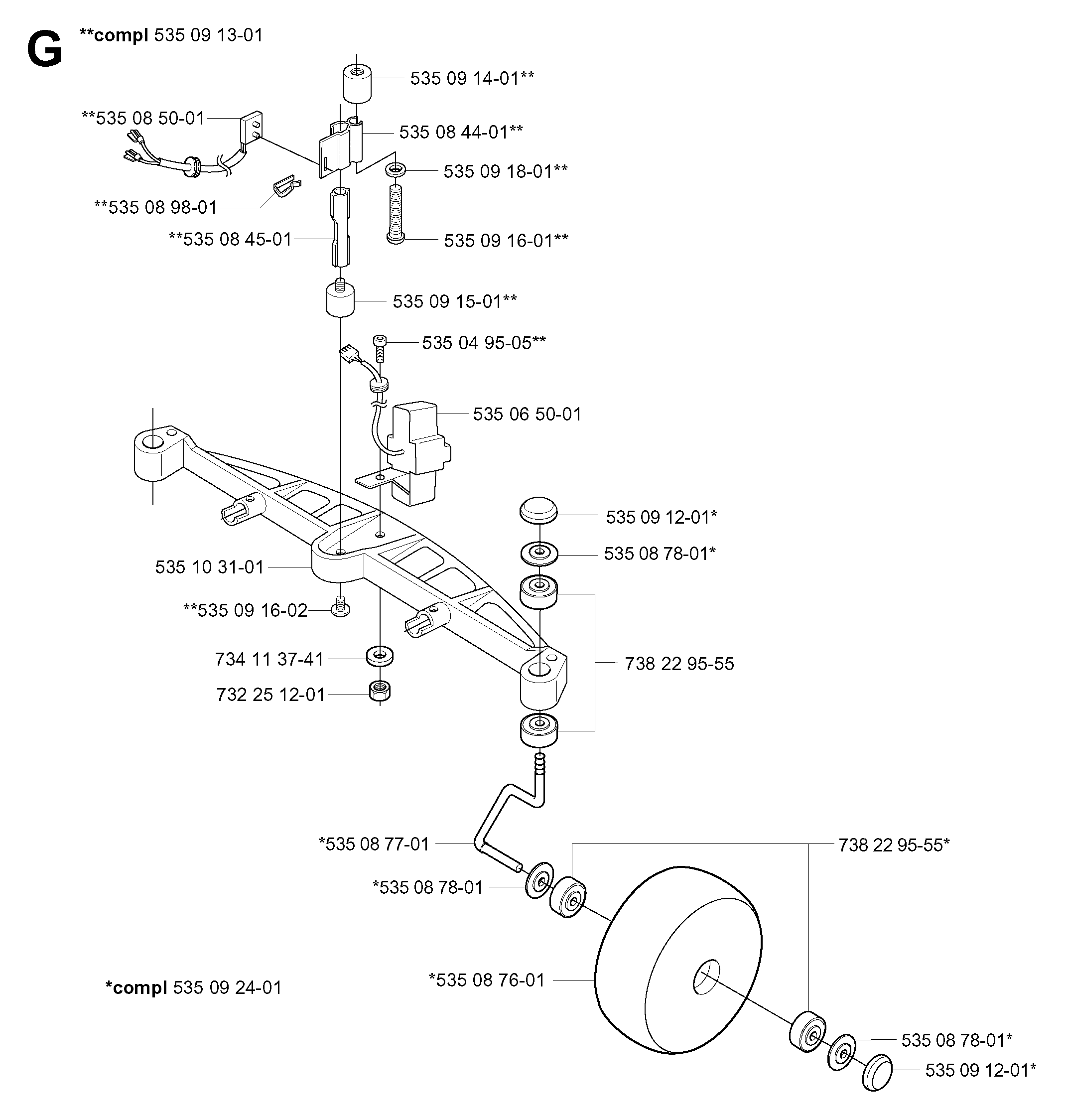 FRONT AXLE 