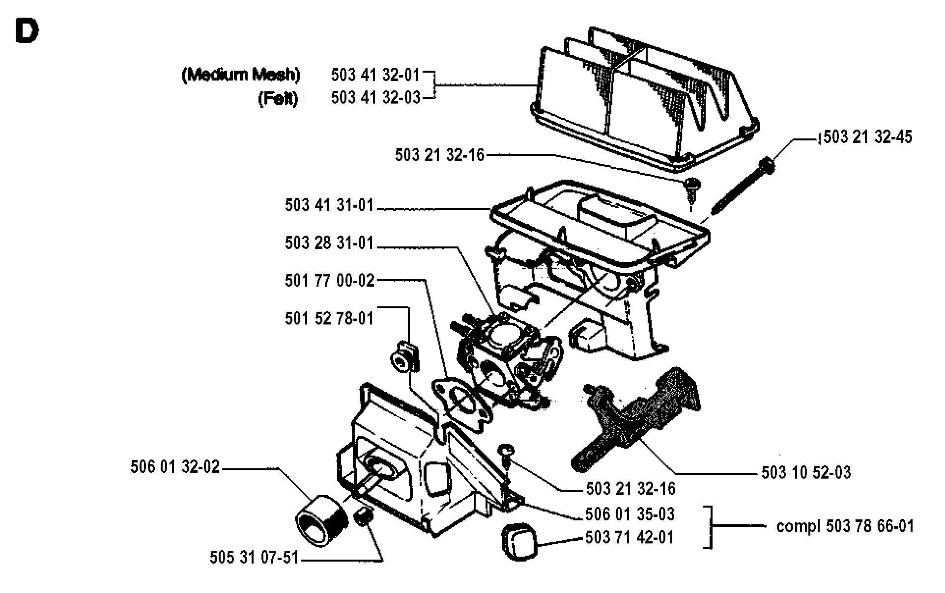CARBURETOR & AIR FILTER