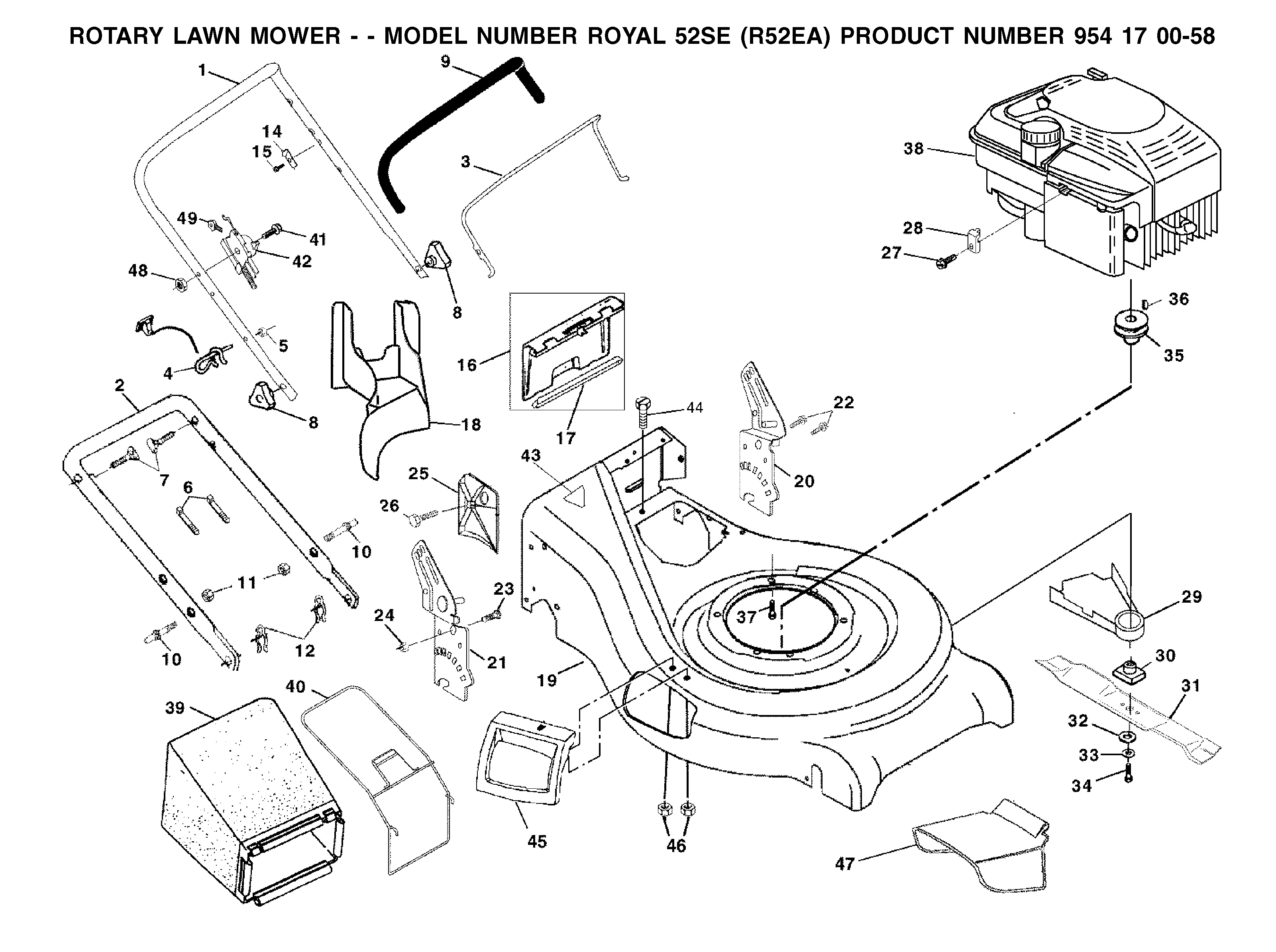 MOWER DECK / CUTTING DECK