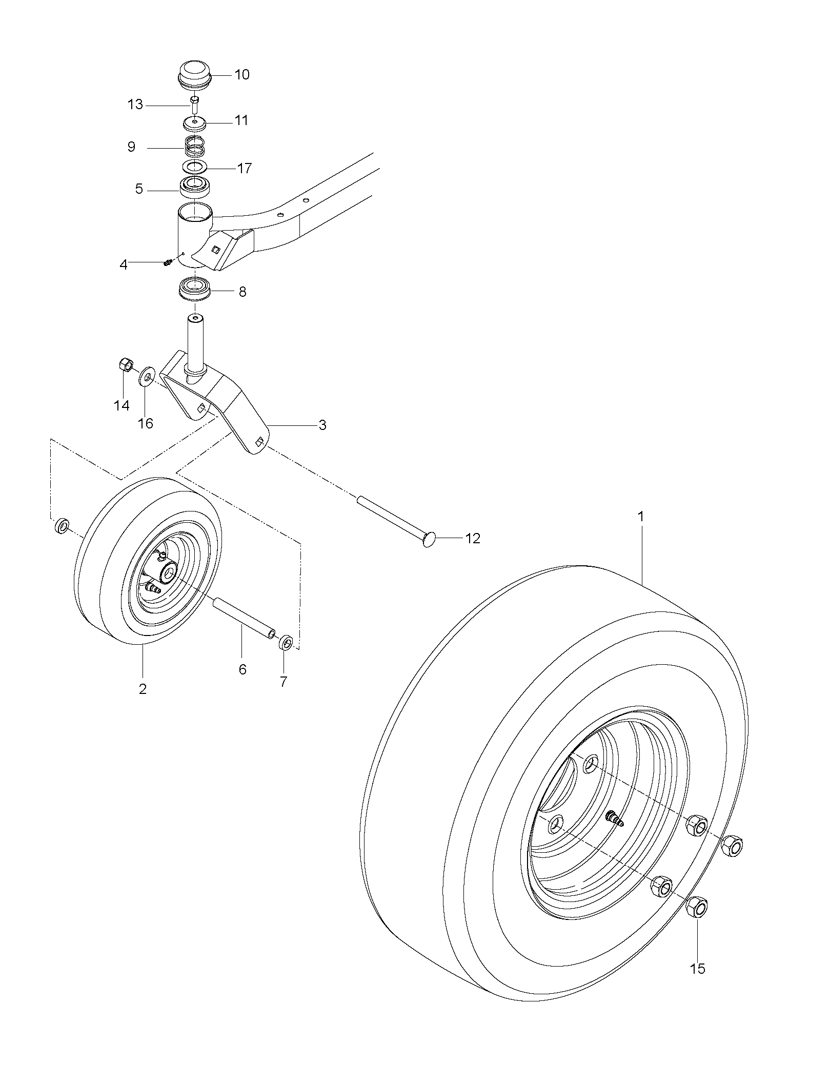 MOWER LIFT / DECK LIFT