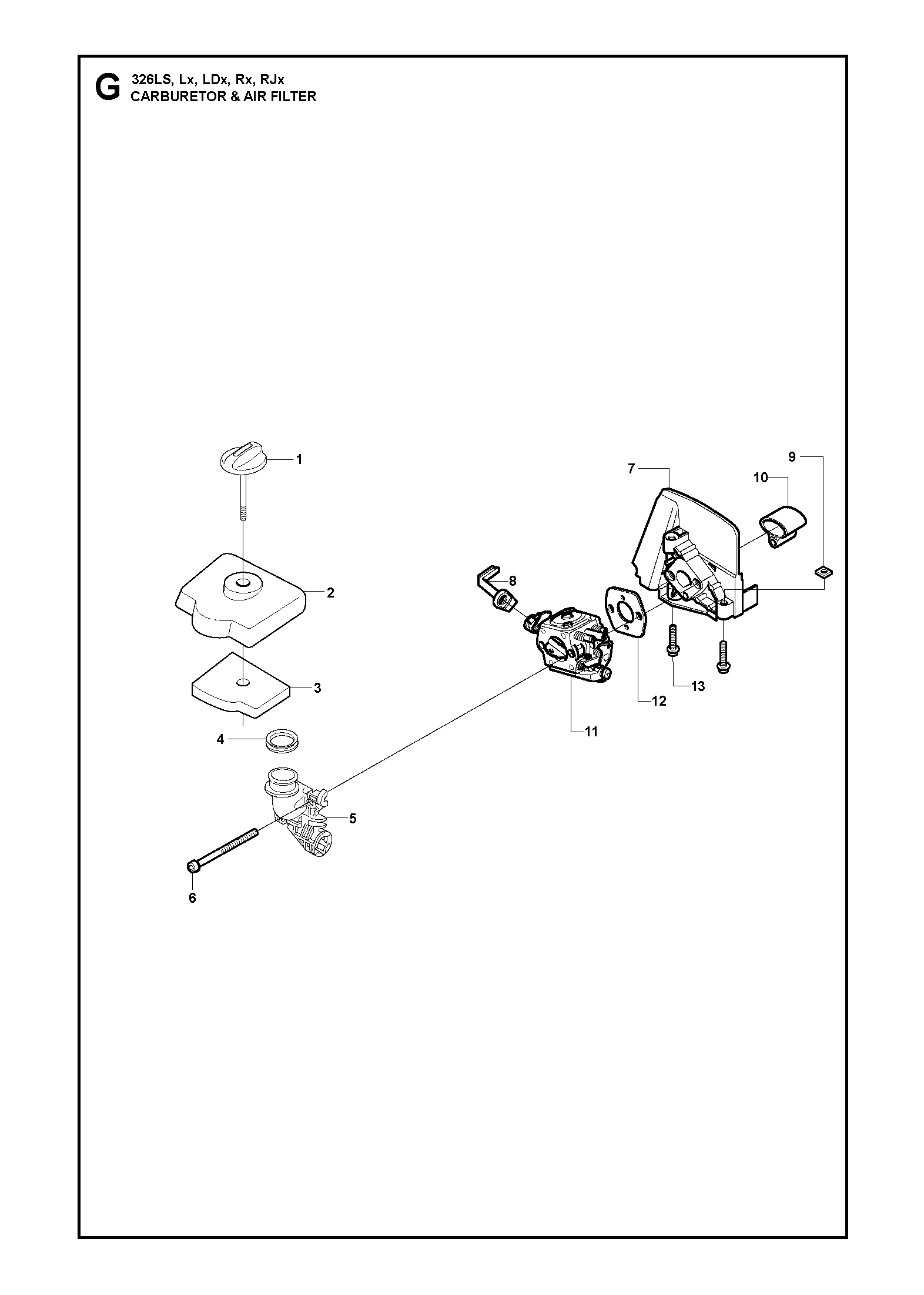 CARBURETOR & AIR FILTER