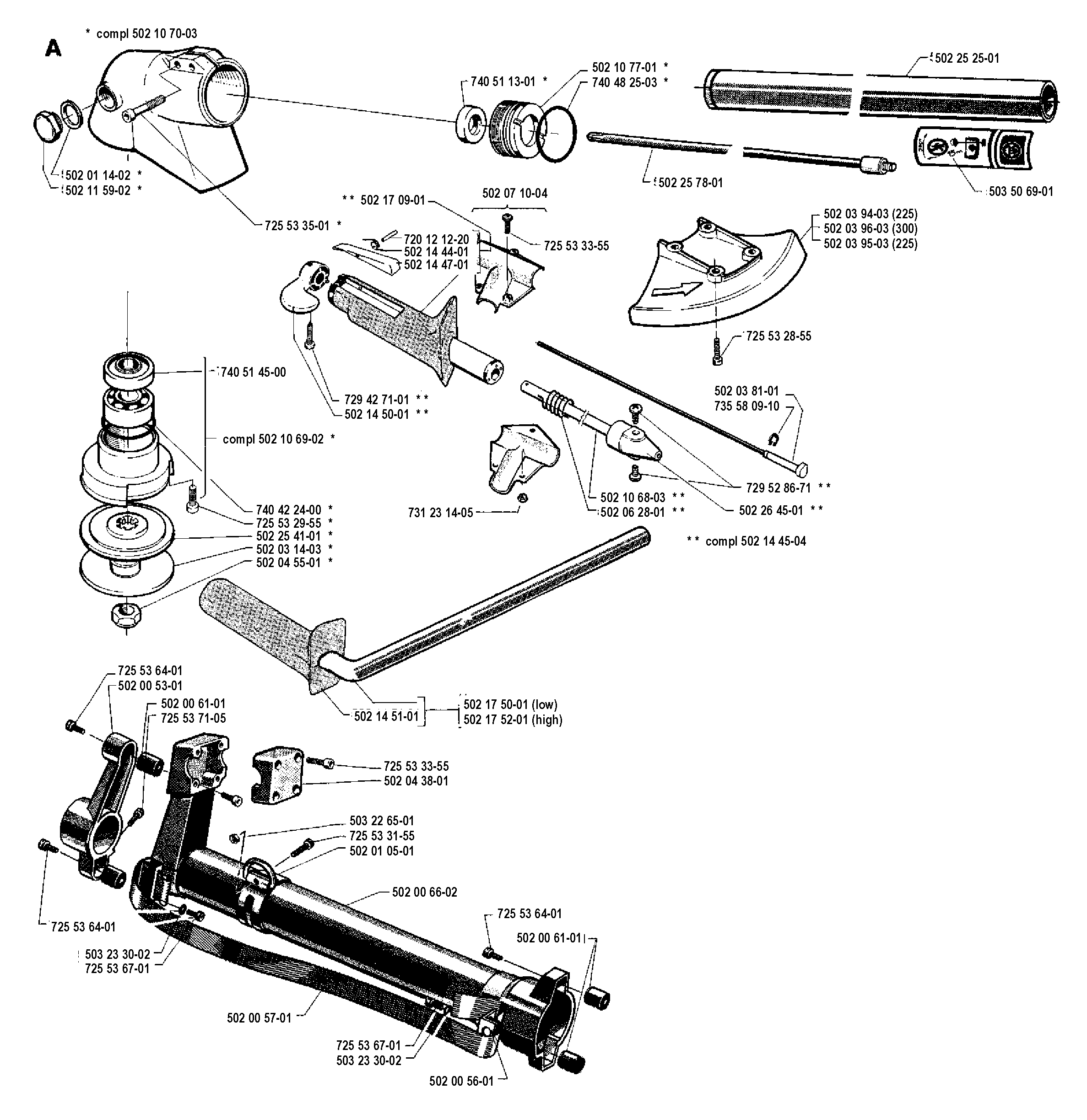 SHAFT & HANDLE