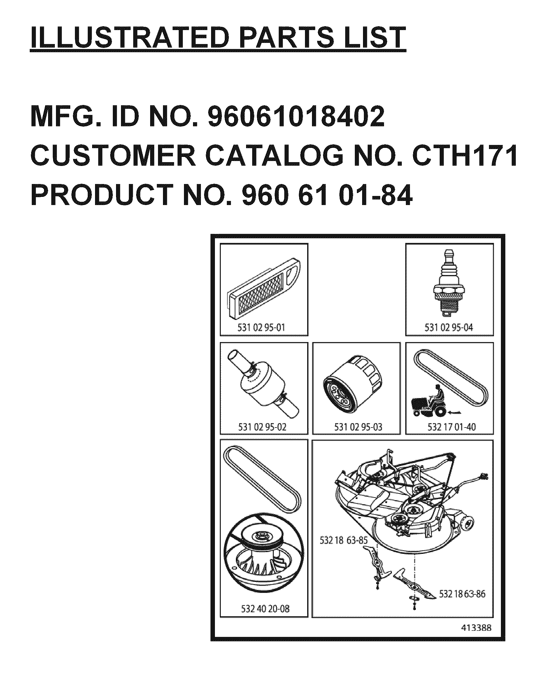 FREQUENTLY USED PARTS