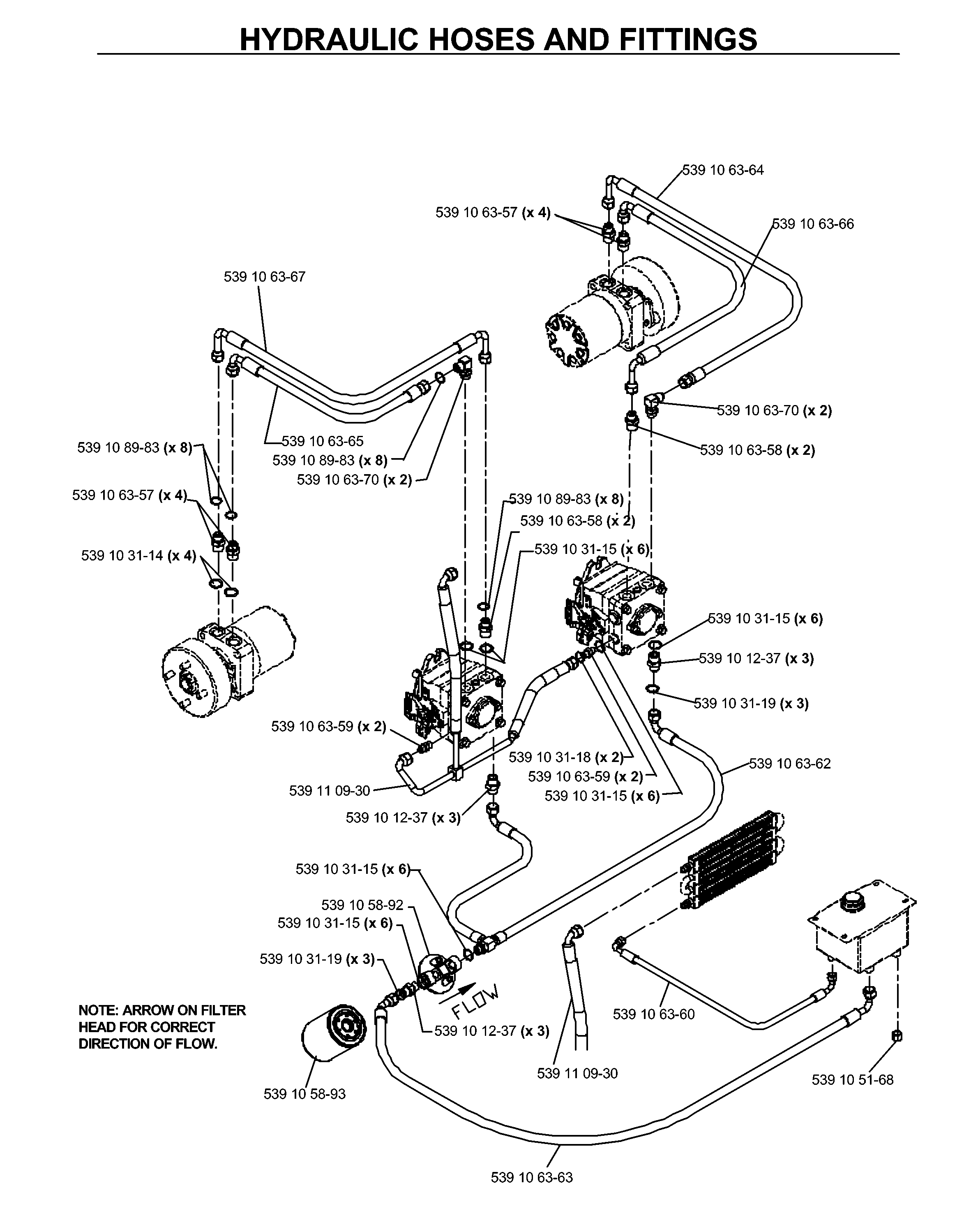 HYDRAULIC PUMP - MOTOR