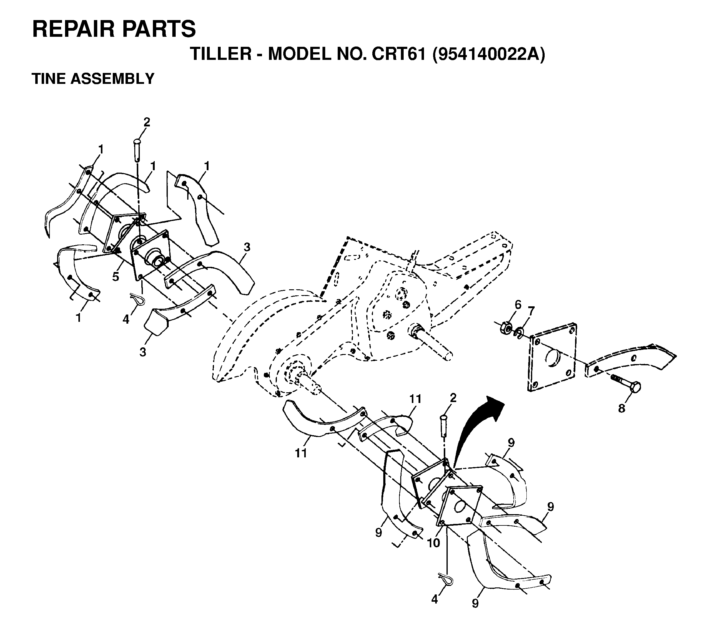 TINE ASSEMBLY