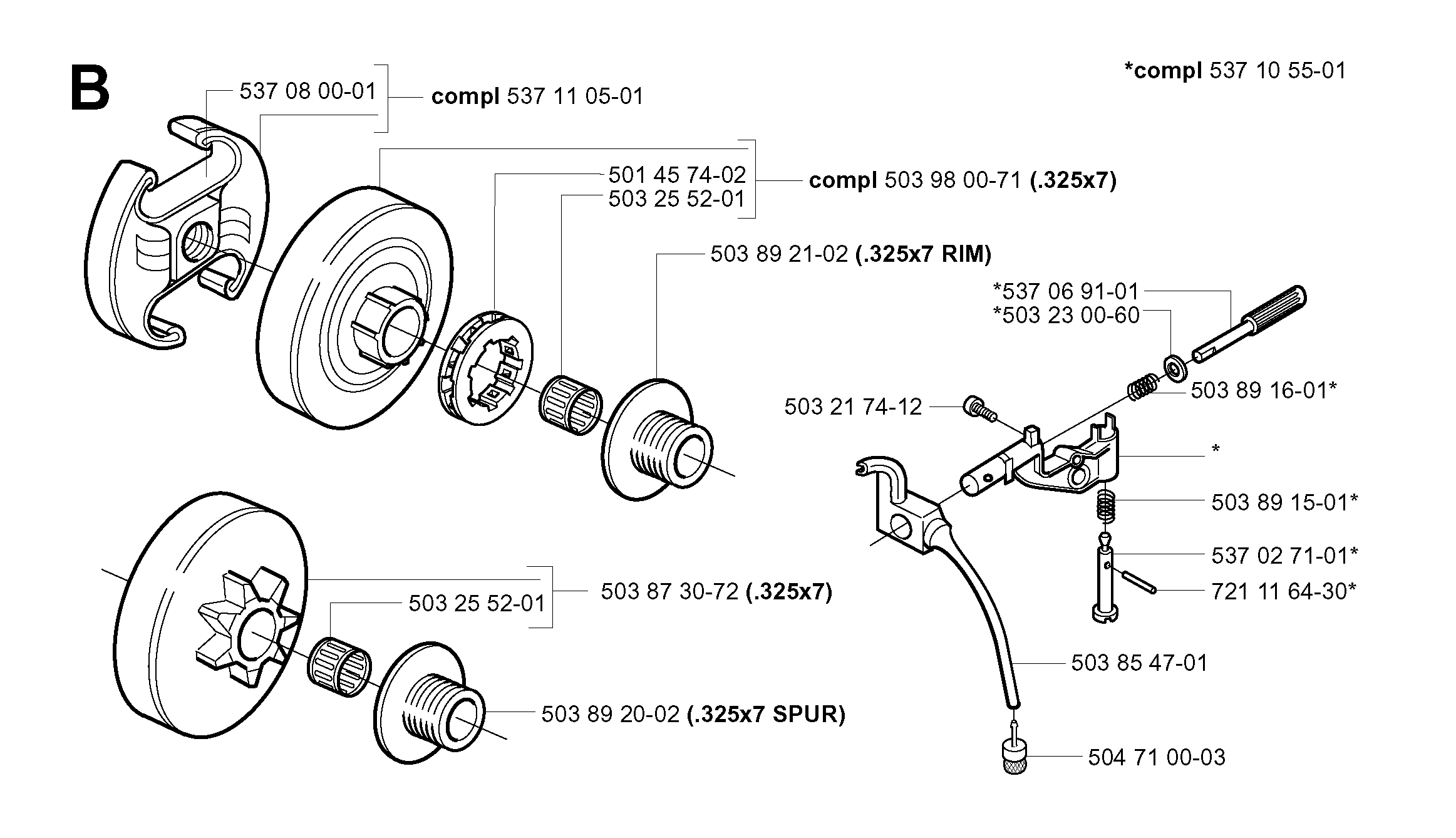 CLUTCH & OIL PUMP