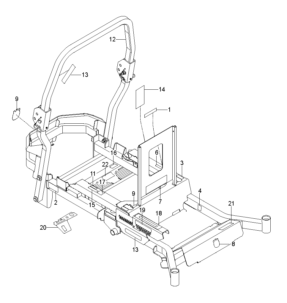 MOWER LIFT / DECK LIFT
