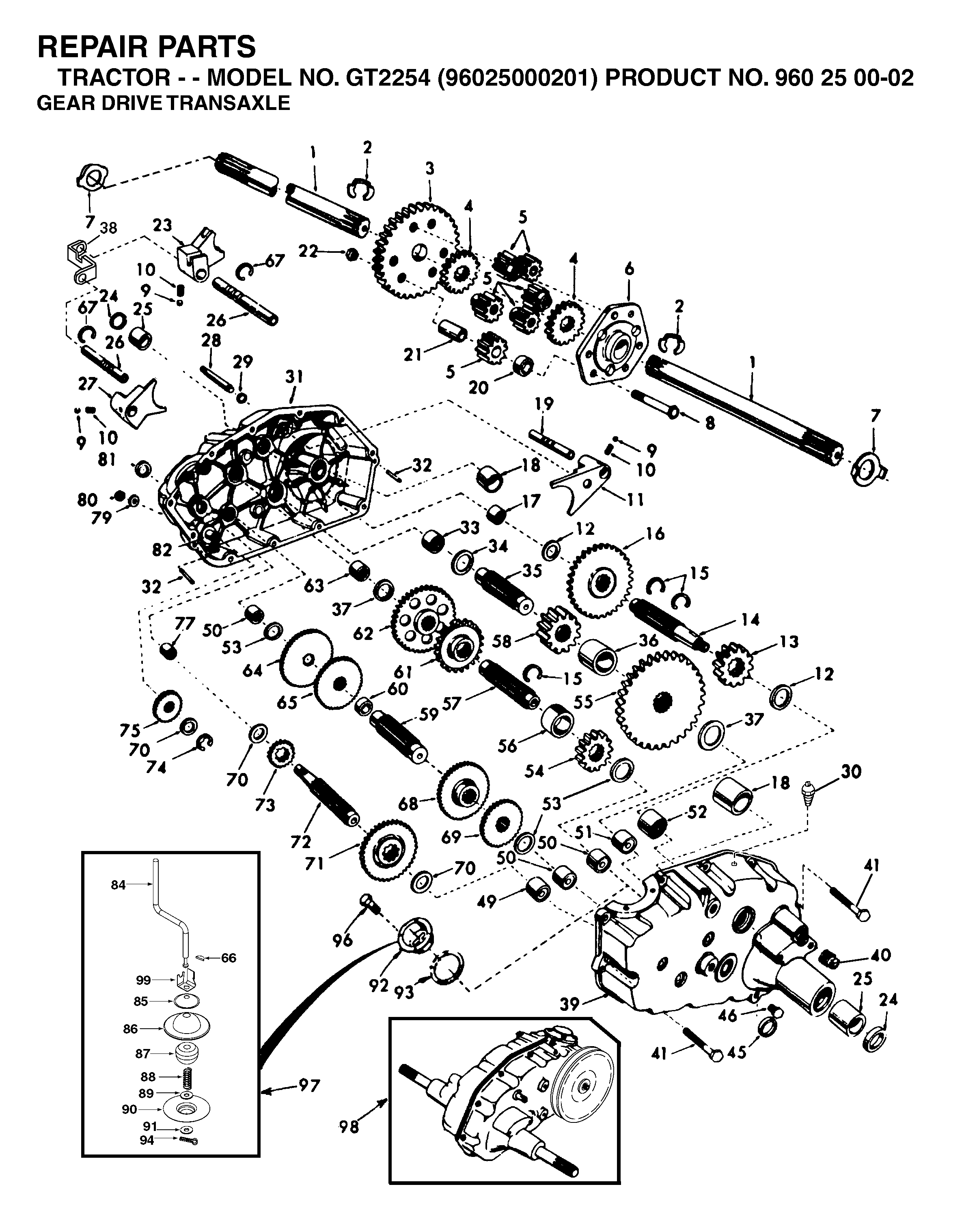 MOWER LIFT / DECK LIFT
