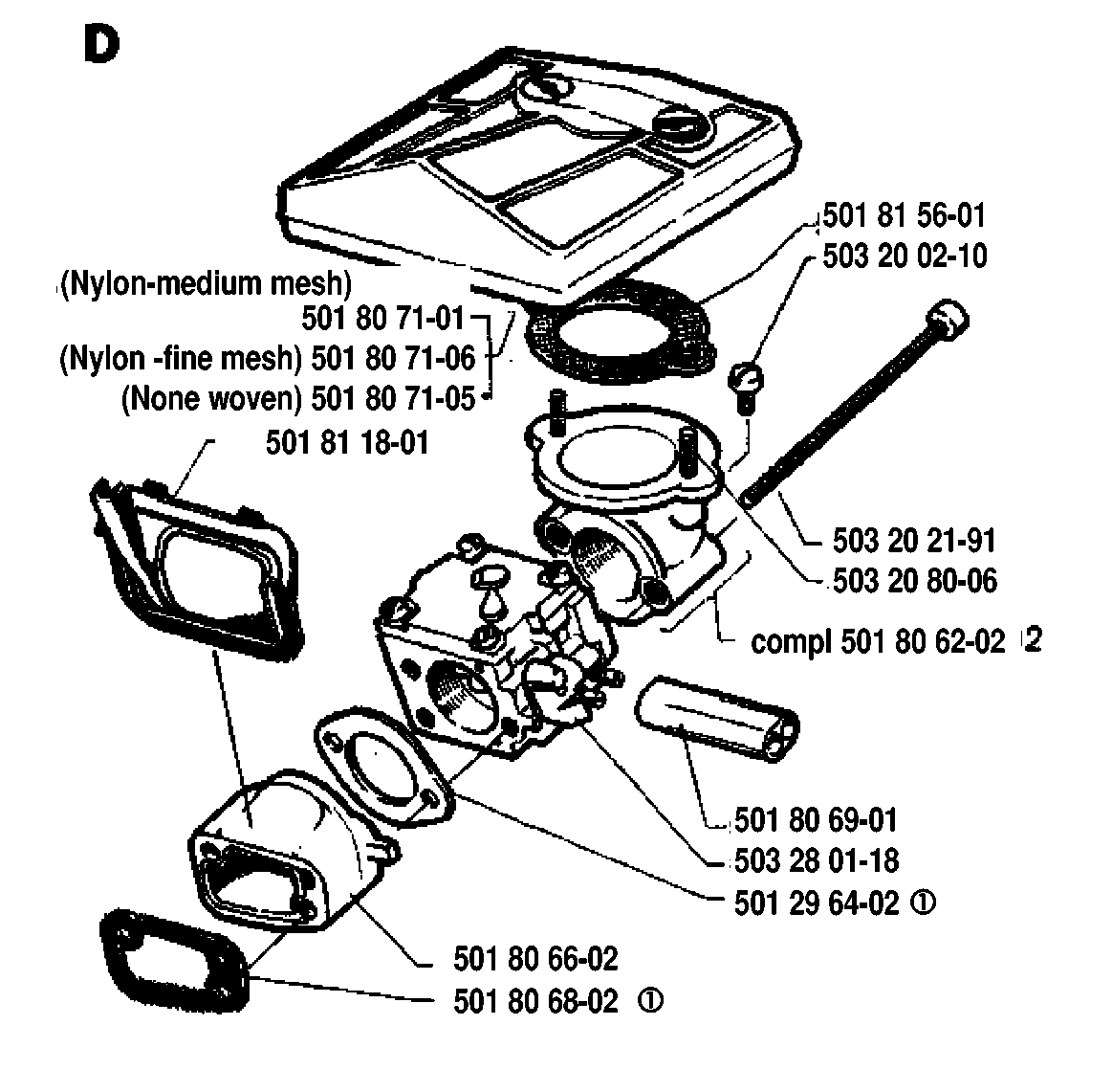 CARBURETOR & AIR FILTER