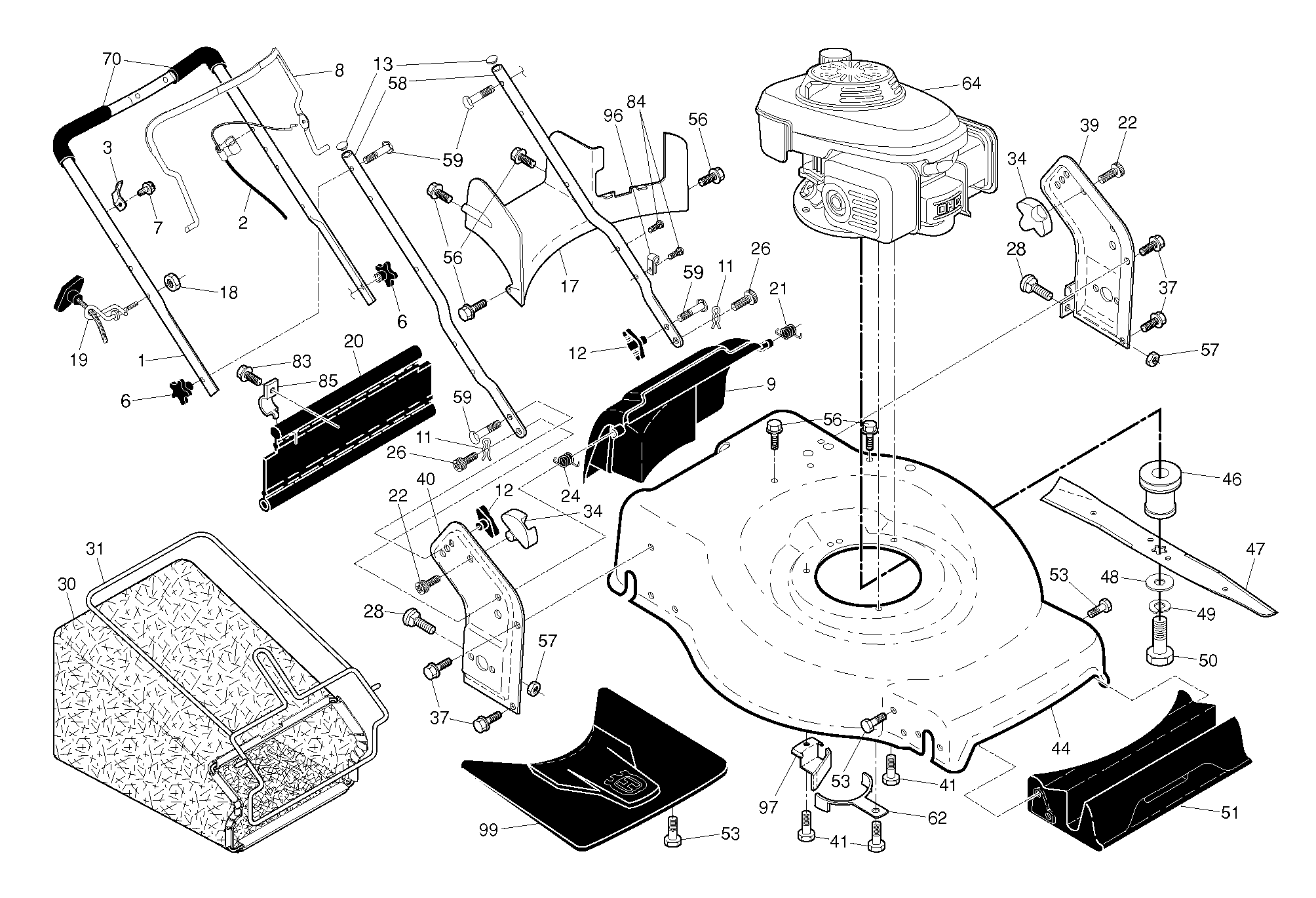 HYDRAULIC PUMP - MOTOR