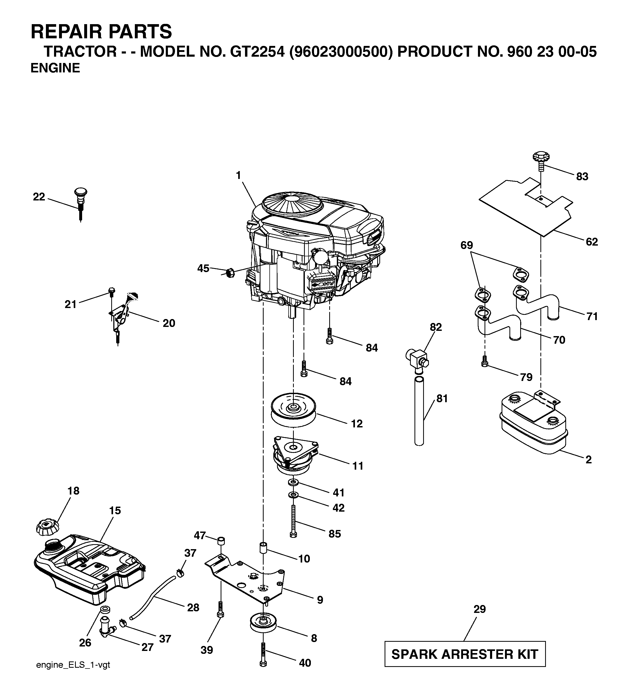 MOWER LIFT / DECK LIFT