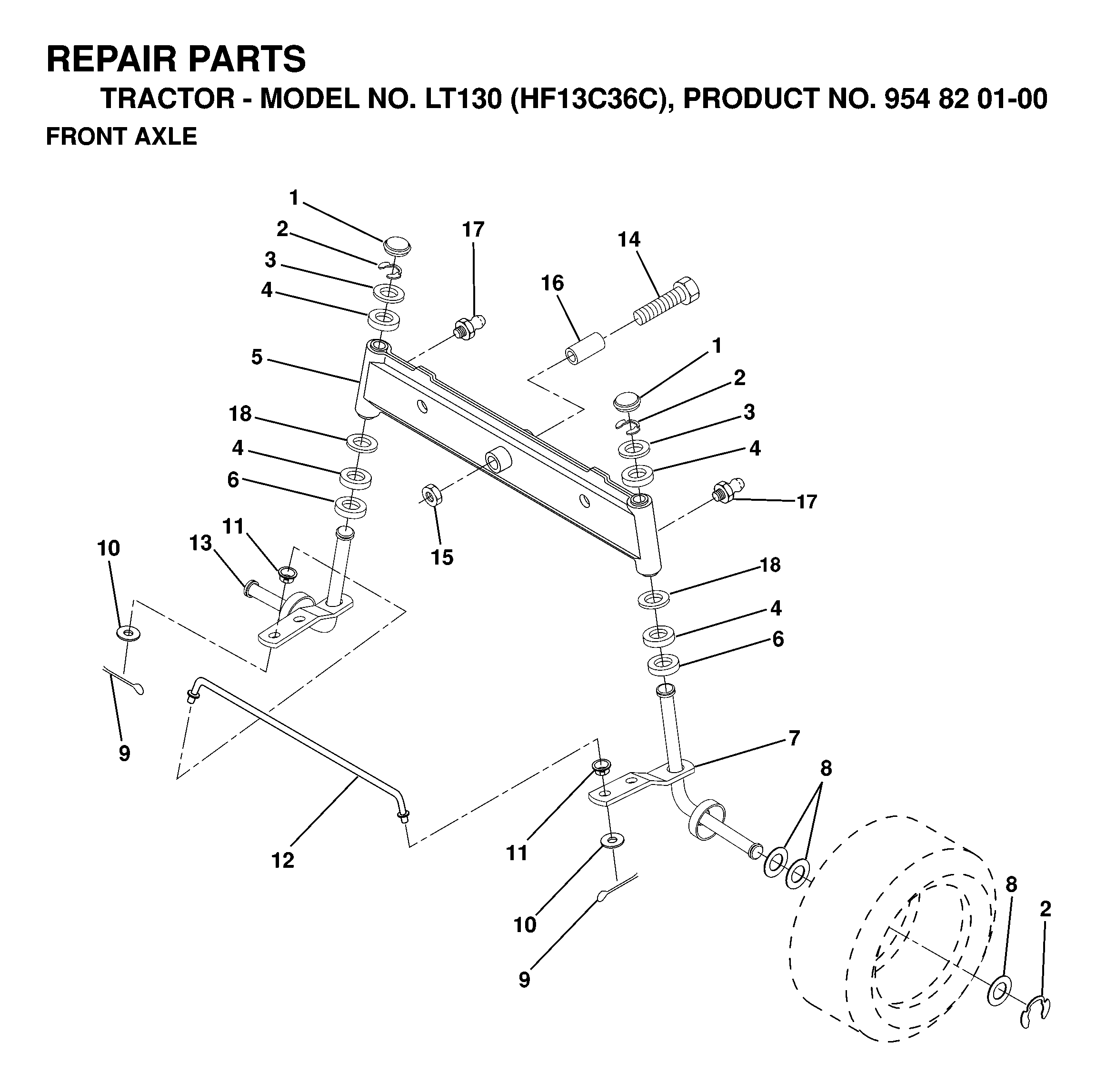 FRONT AXLE 