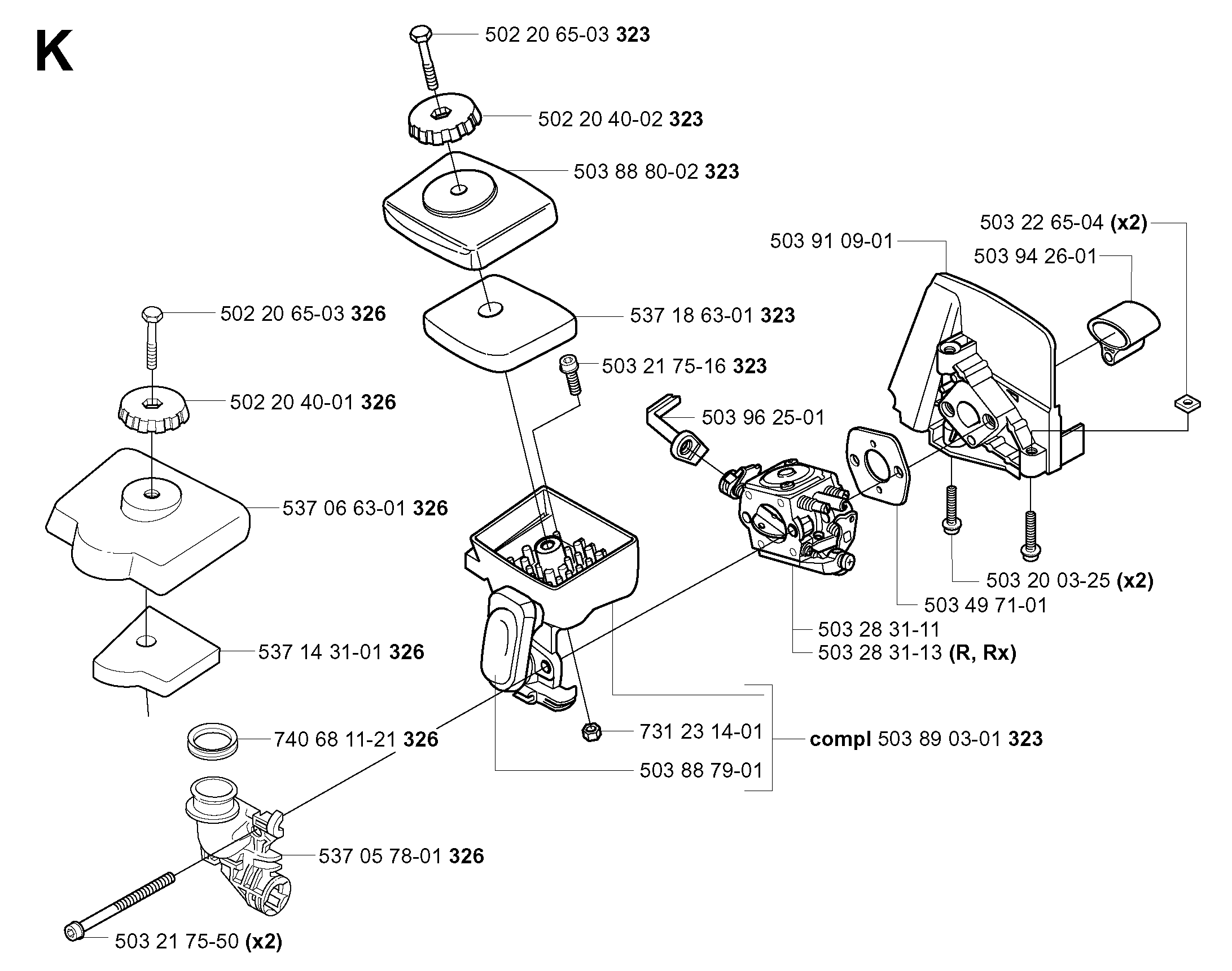 CARBURETOR & AIR FILTER
